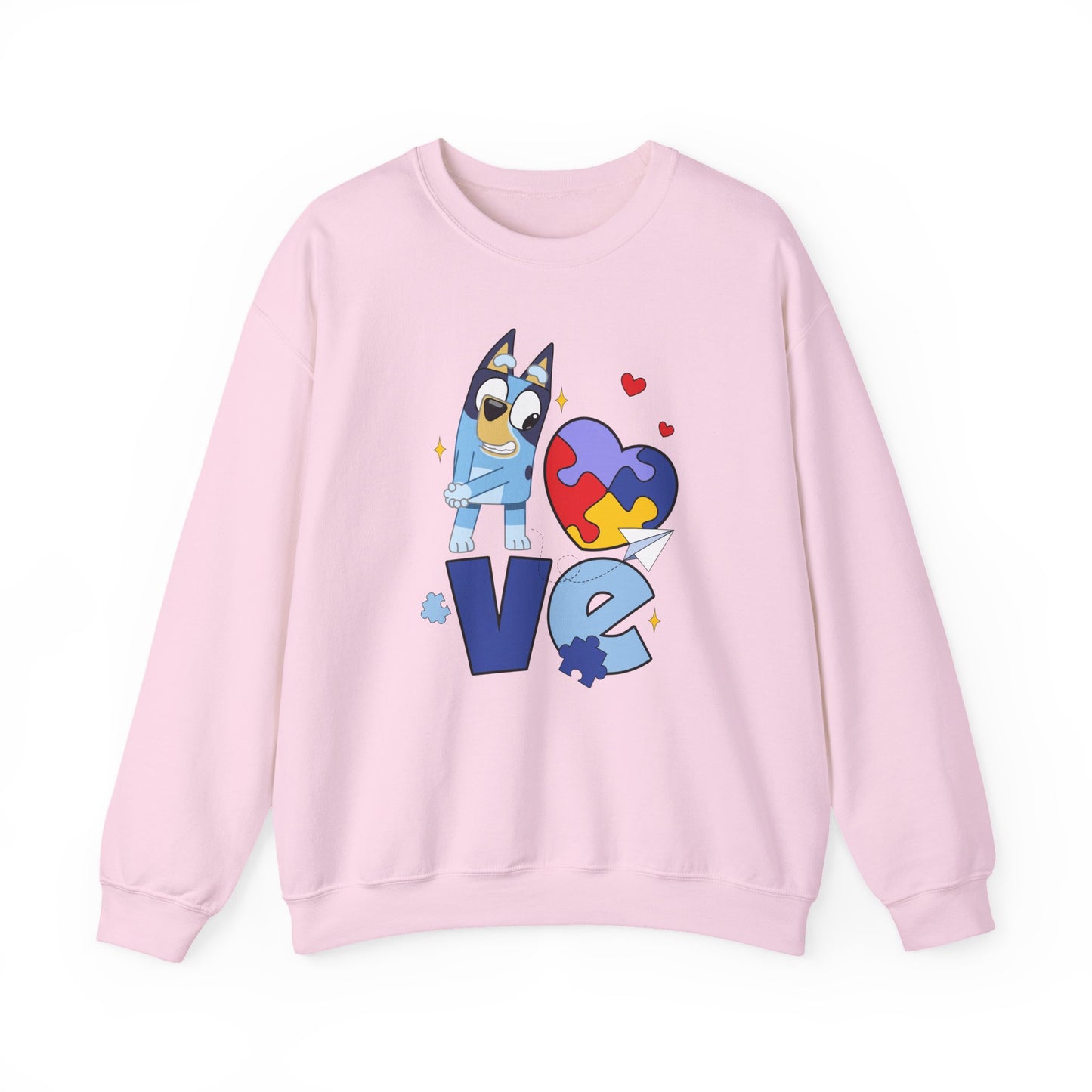 Love Puzzle Crewneck Sweatshirt