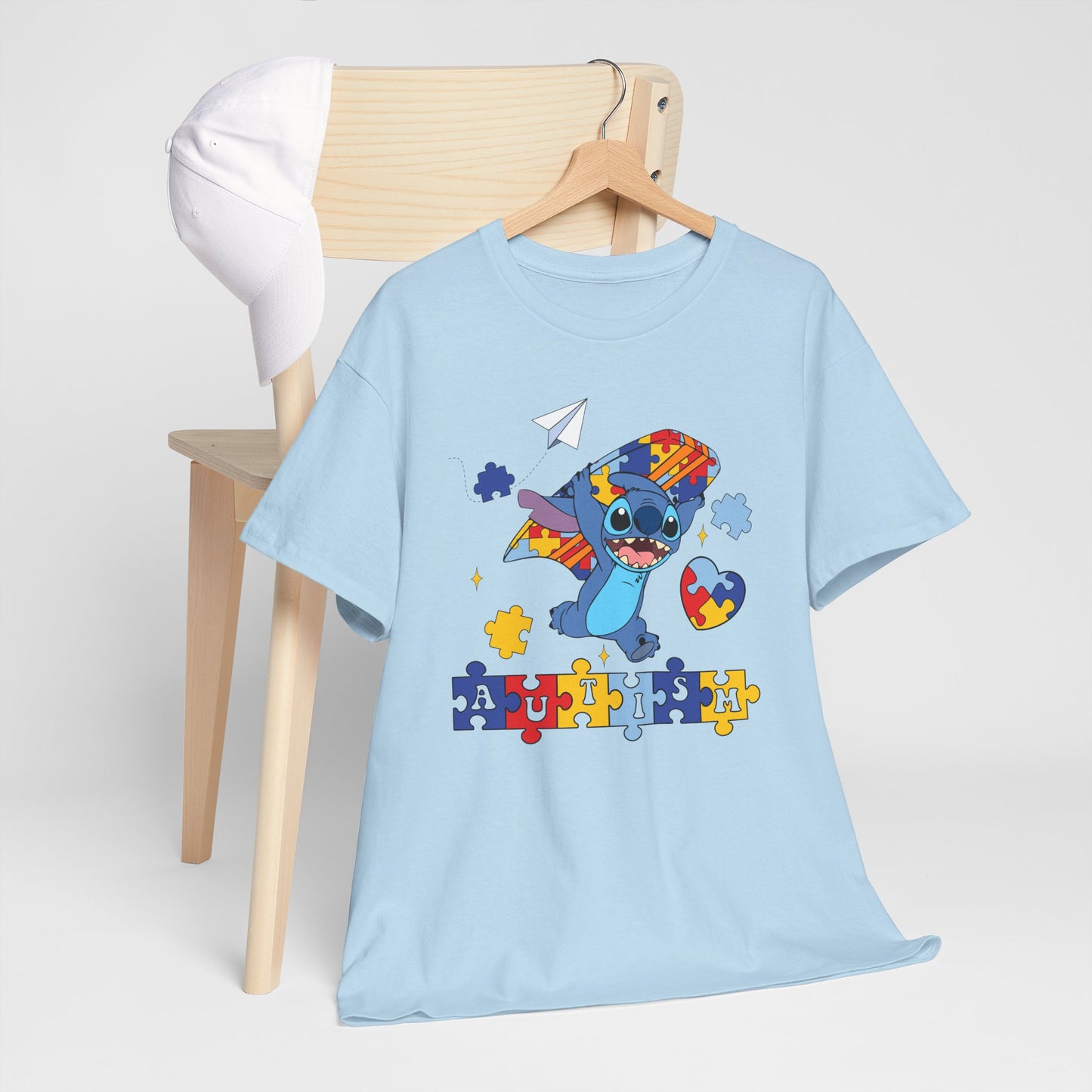 Autism Awareness Puzzle Heart Tee