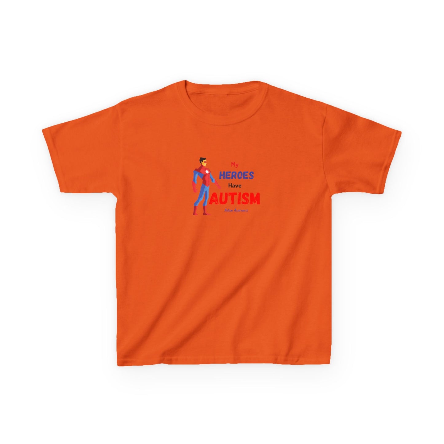 Autism Awareness Kids Tee - My Heroes Have Autism