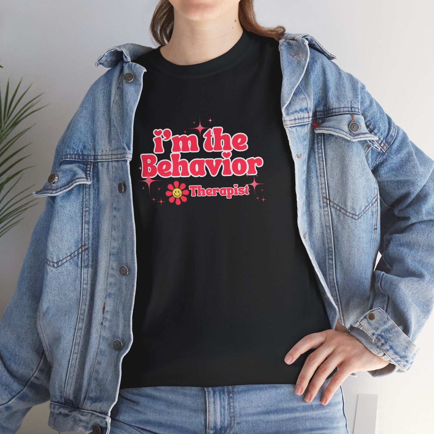 I'm the Behavior Therapist Unisex Heavy Cotton Tee