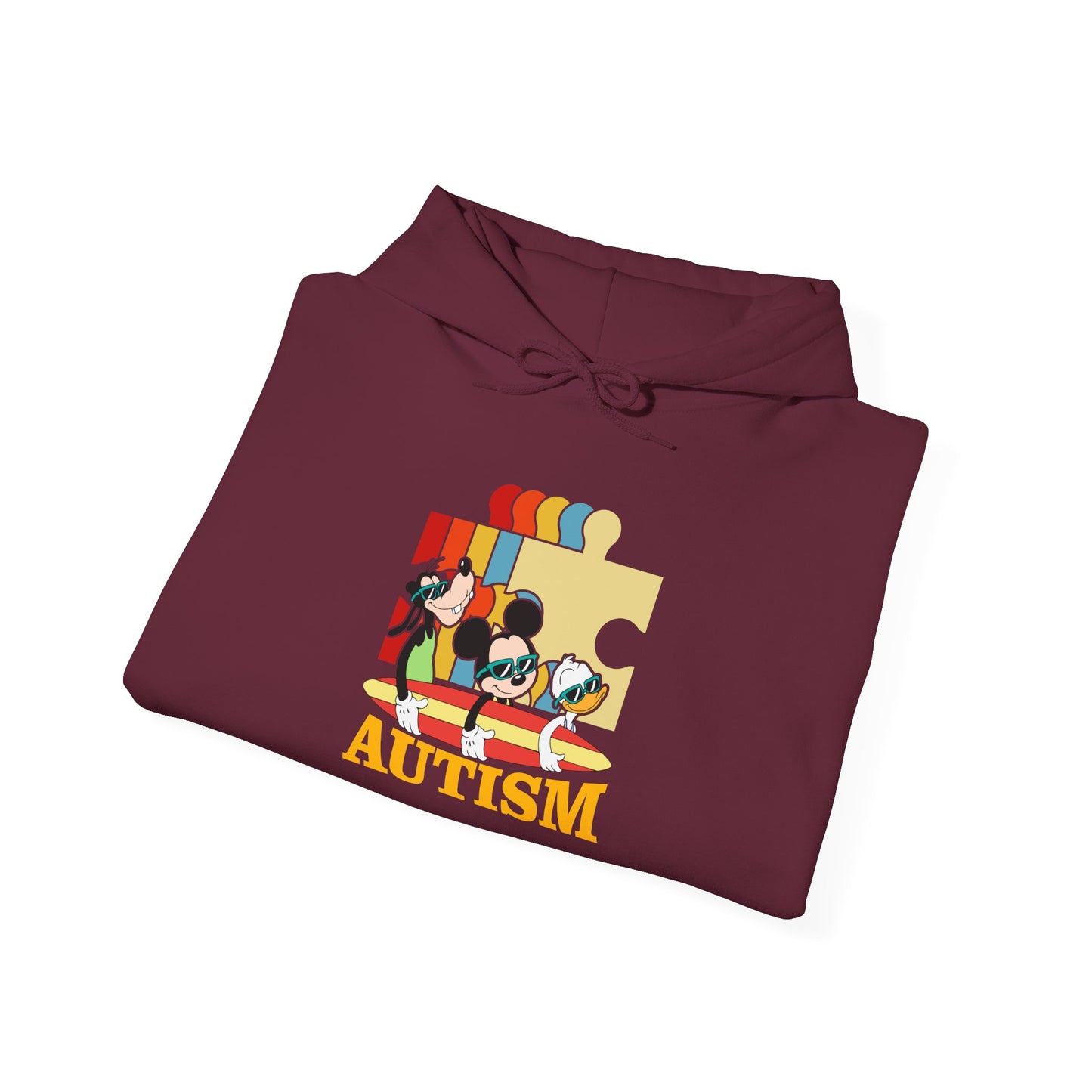 Autism Awareness Puzzle Hoodie — Colorful Support Design
