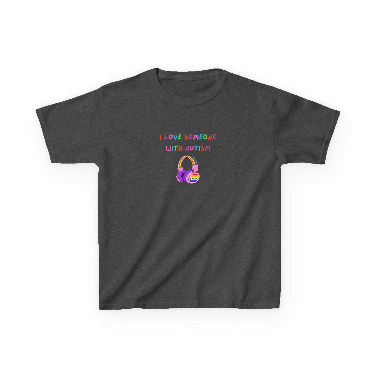 Autism Awareness Kids Tee - I Love Someone with Autism