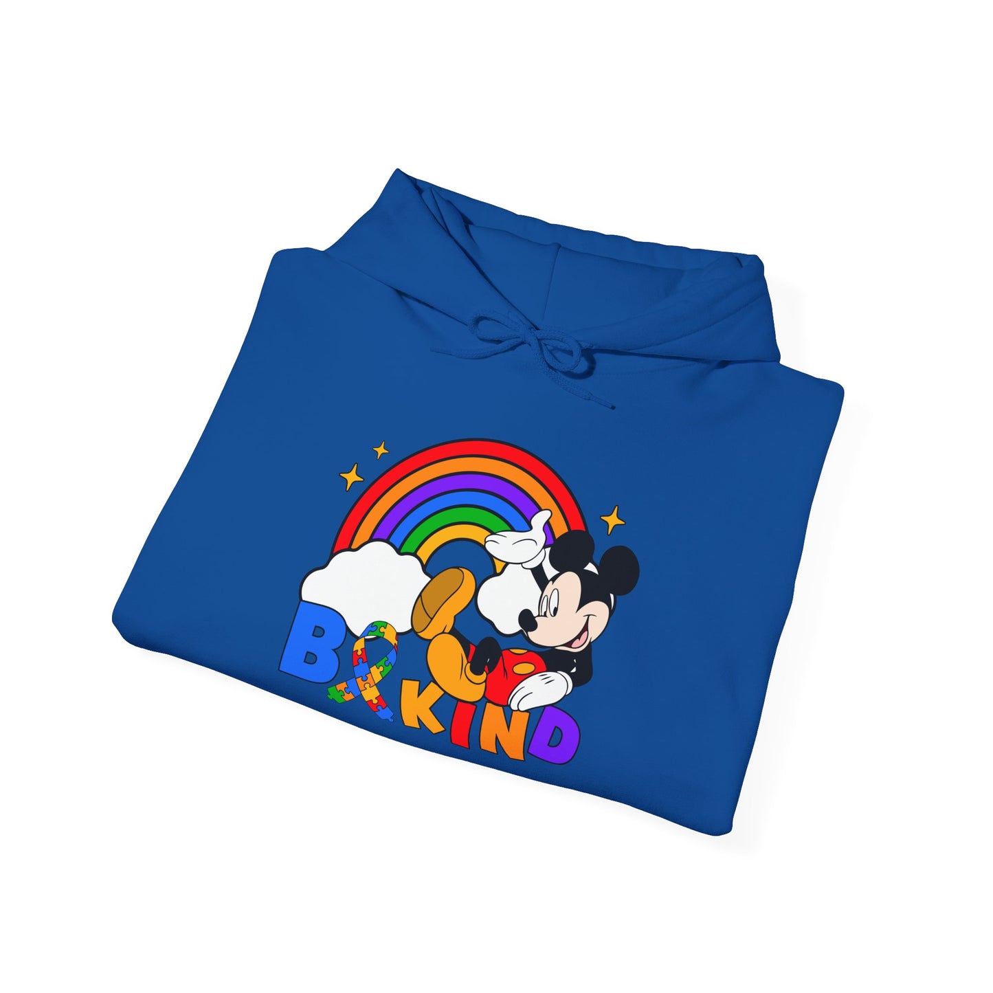 Hoodie — Be Kind Rainbow Mickey Graphic Pullover
