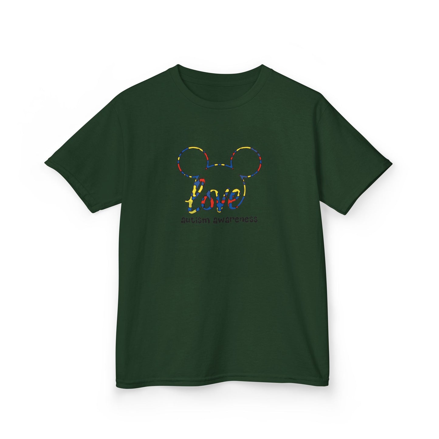 Autism Awareness Kids Tee - Love Design