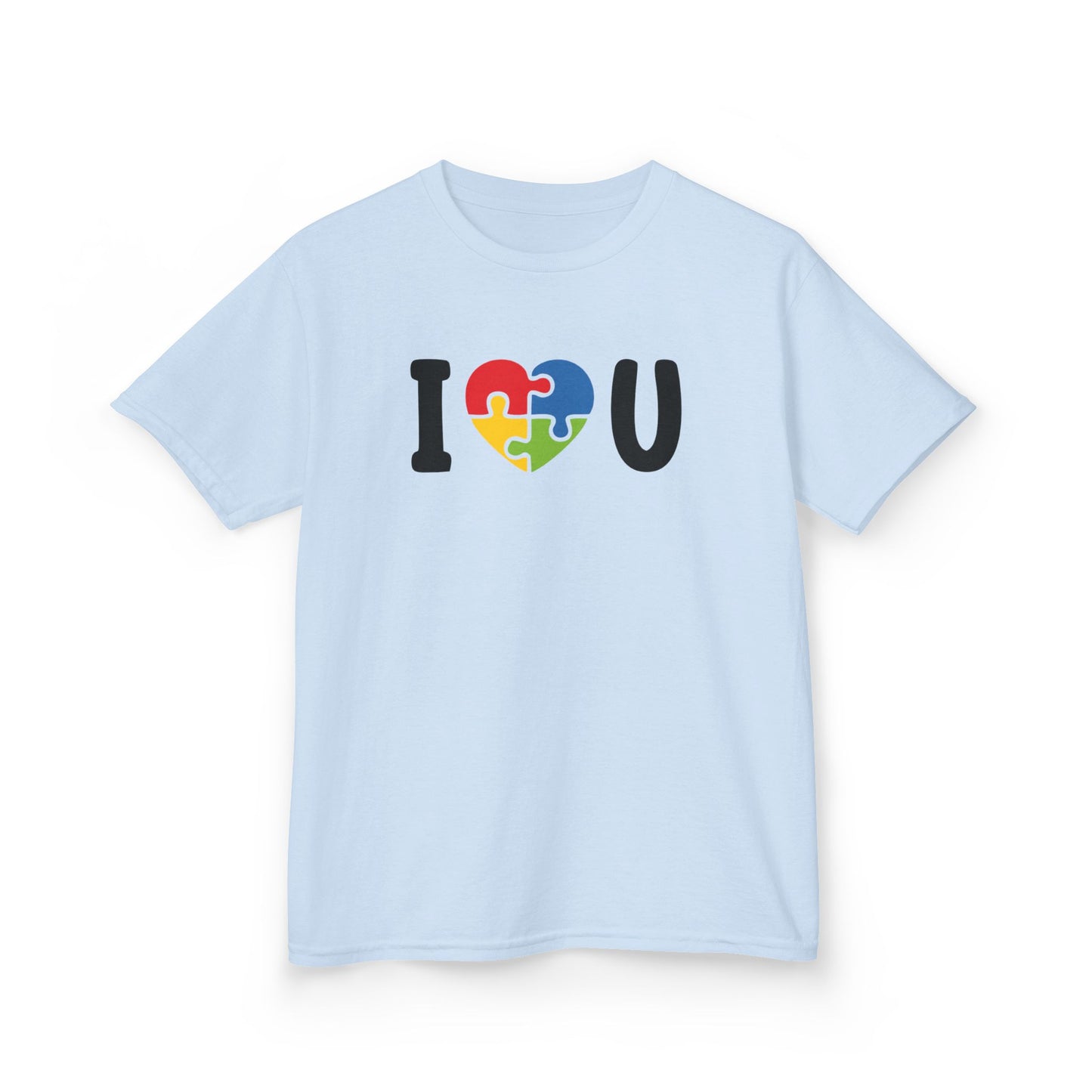 Colorful Puzzle Love Kids Tee