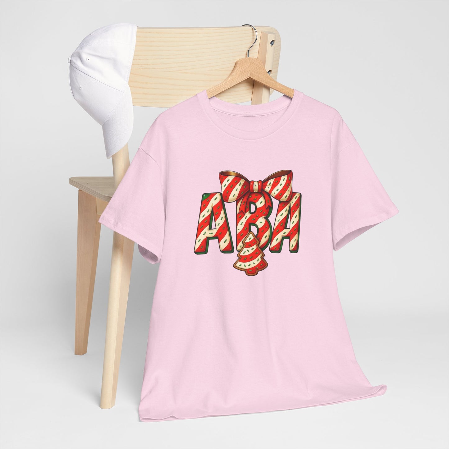 ABA Lil Debbie Christmas Tree Cake Tee — ABA Holiday Dessert Graphic T-Shirt