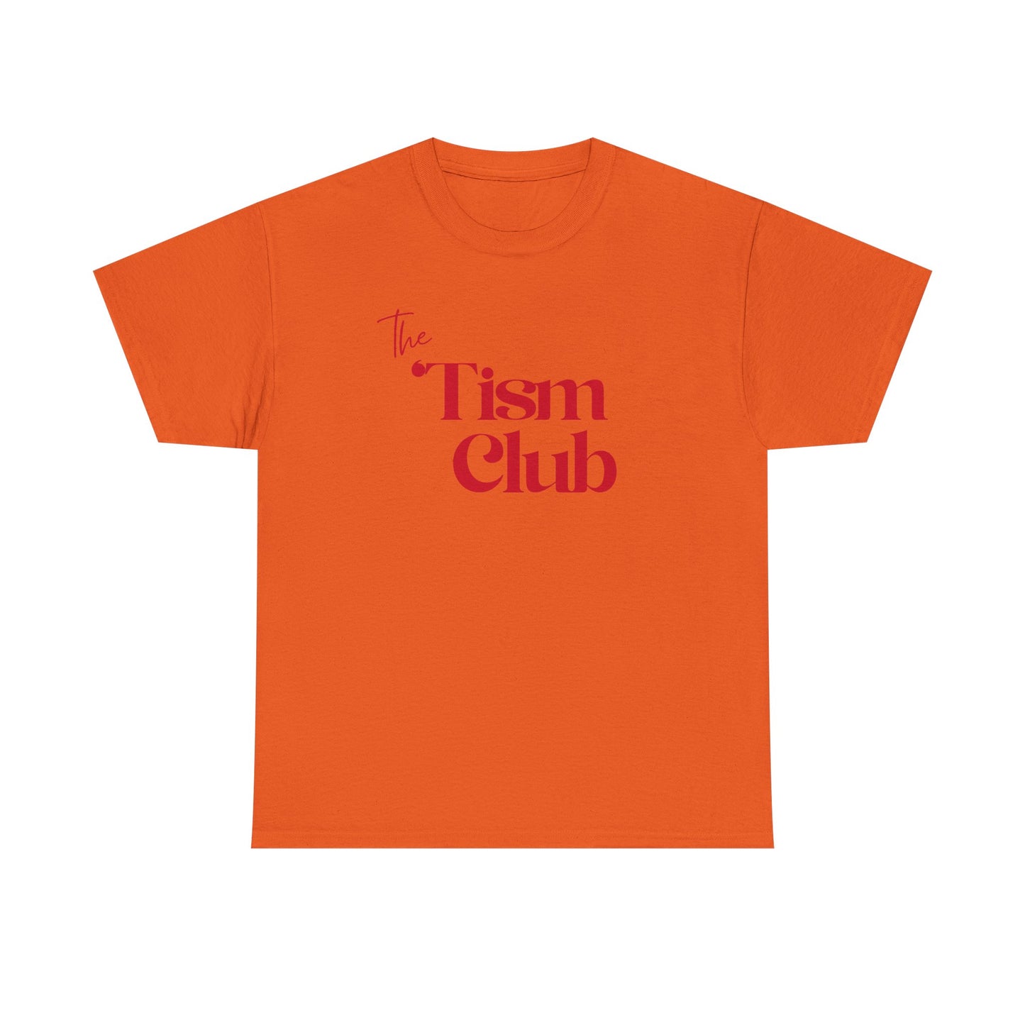 T-Shirt — "The Tism Club" Retro Script Tee