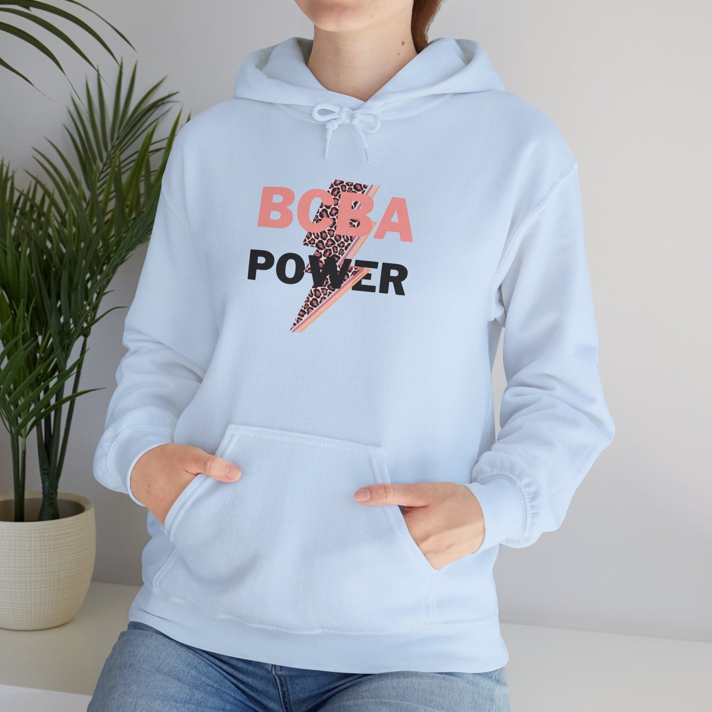 BCBA Power Lightning Hoodie — Cute Kawaii Bubble Tea Graphic Sweatshirt