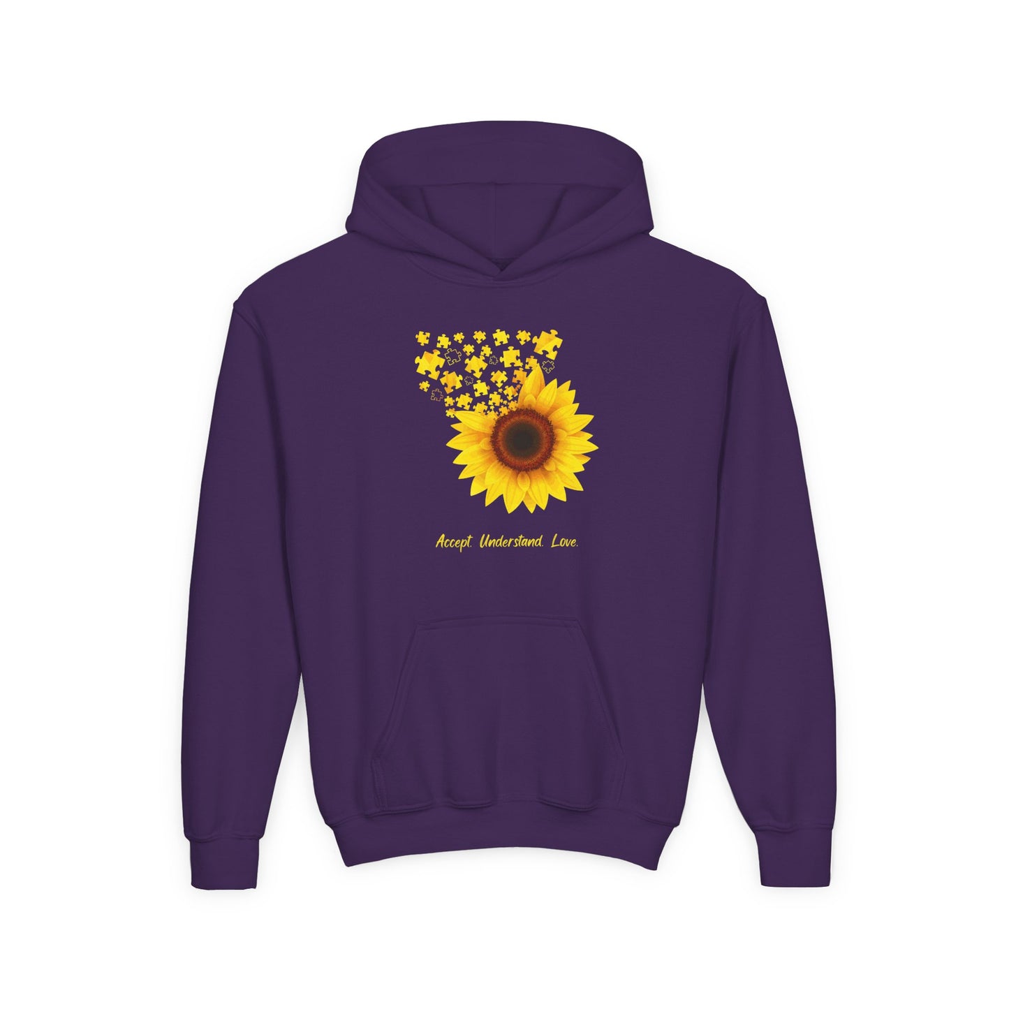 Sunflower Love Youth Heavy Blend Hoodie