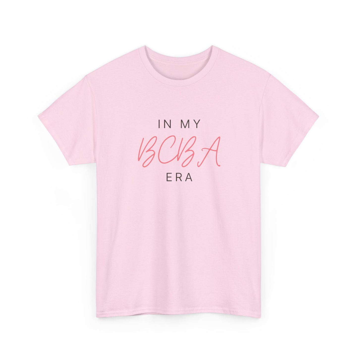 Unisex Heavy Cotton Tee - Inspirational 'In My BCBA Era' T-Shirt for Growth and Empowerment