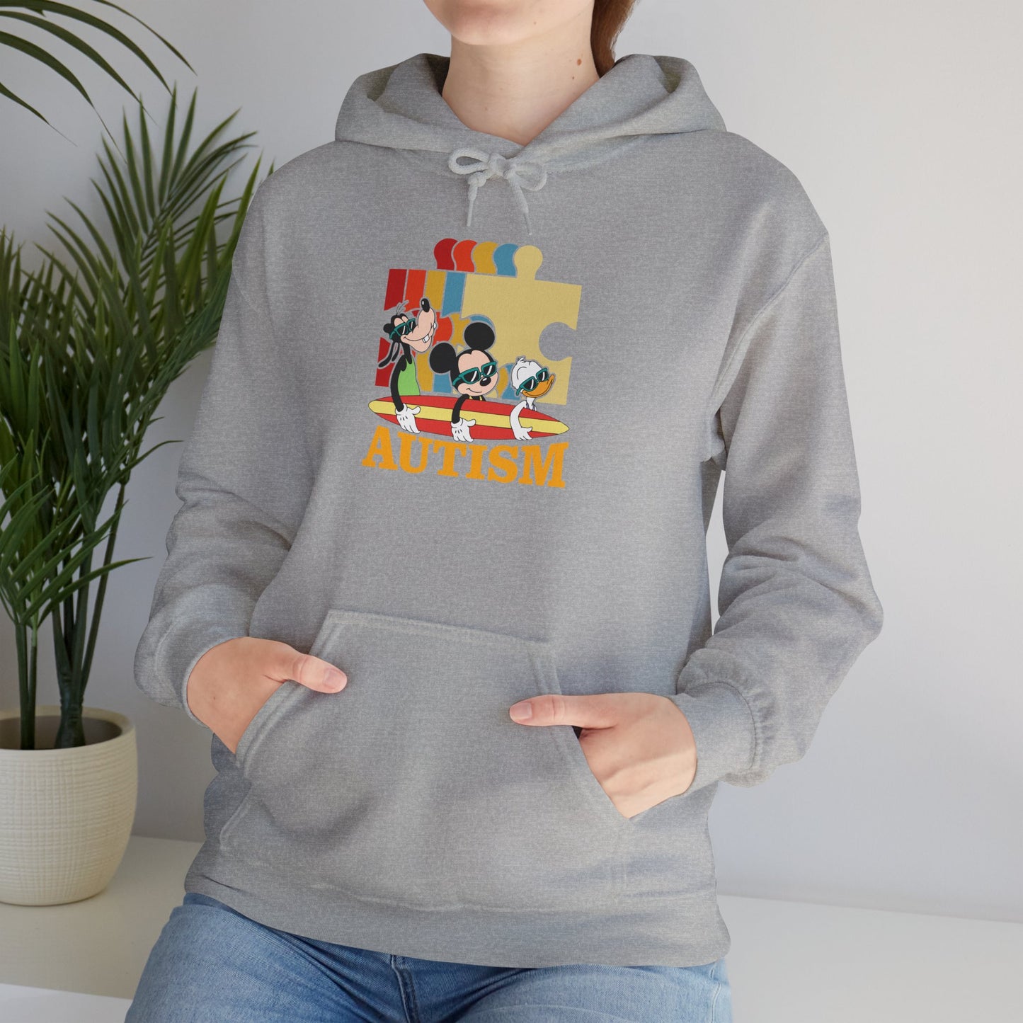 Autism Awareness Puzzle Hoodie — Colorful Support Design
