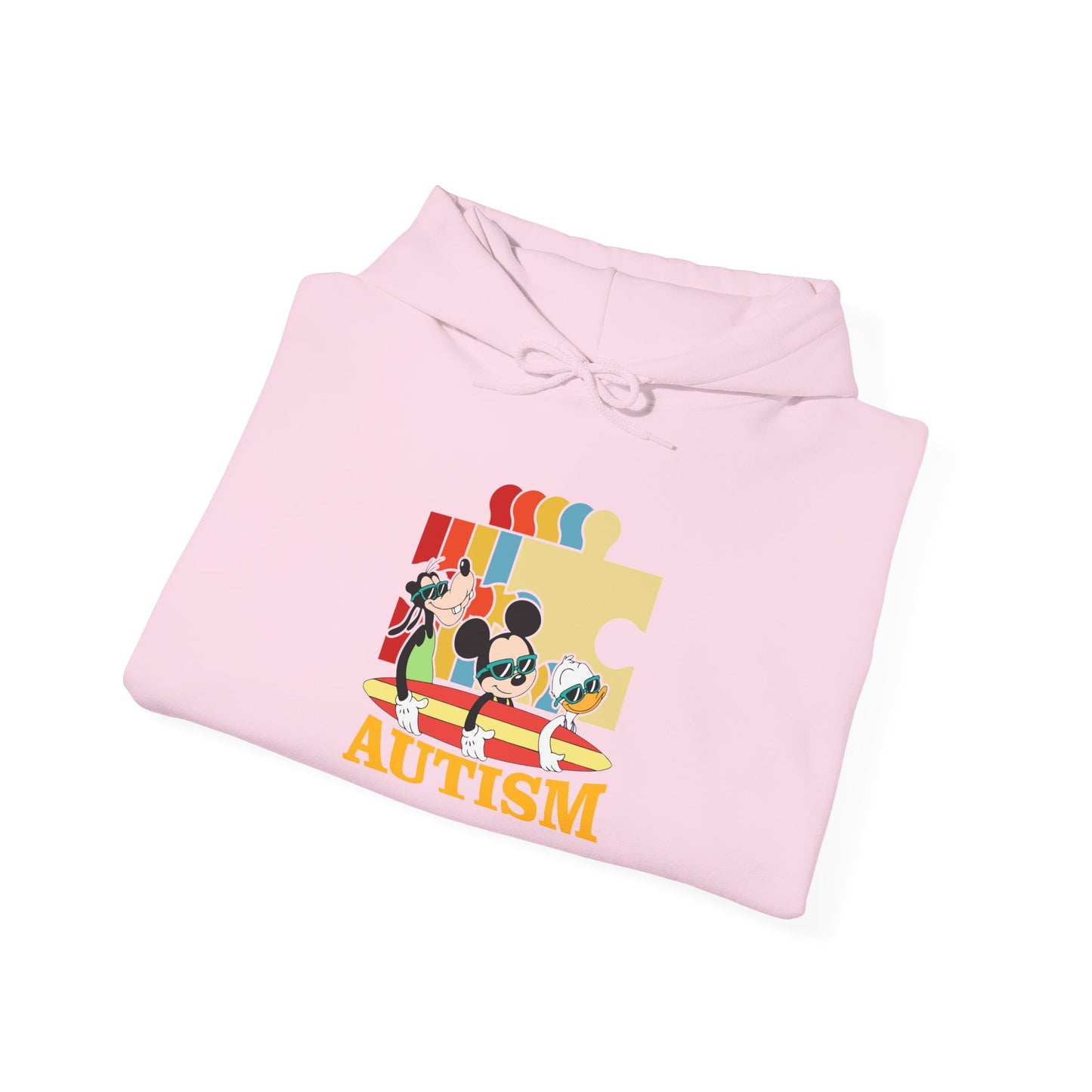 Autism Awareness Puzzle Hoodie — Colorful Support Design