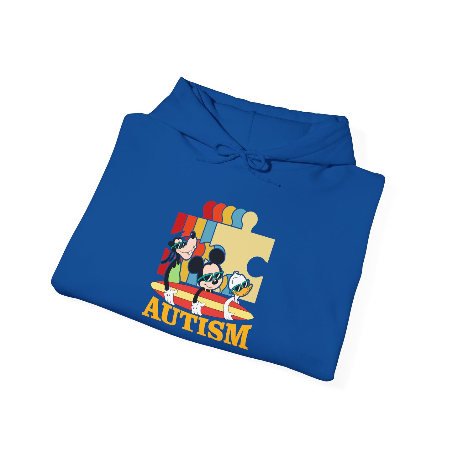 Autism Awareness Puzzle Hoodie — Colorful Support Design