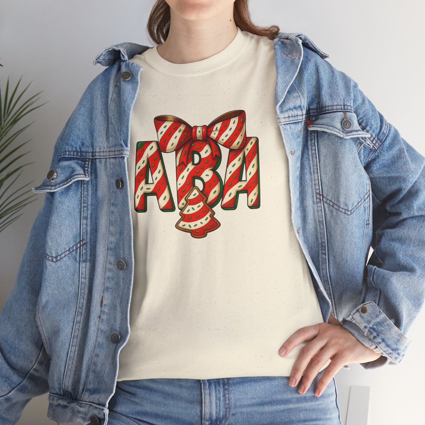 ABA Lil Debbie Christmas Tree Cake Tee — ABA Holiday Dessert Graphic T-Shirt