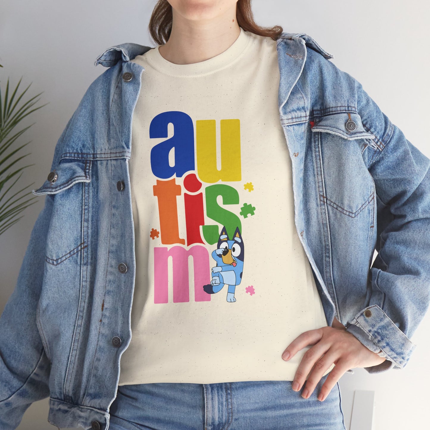 Autism Colorful Letters Kids T‑Shirt — Support & Awareness Tee
