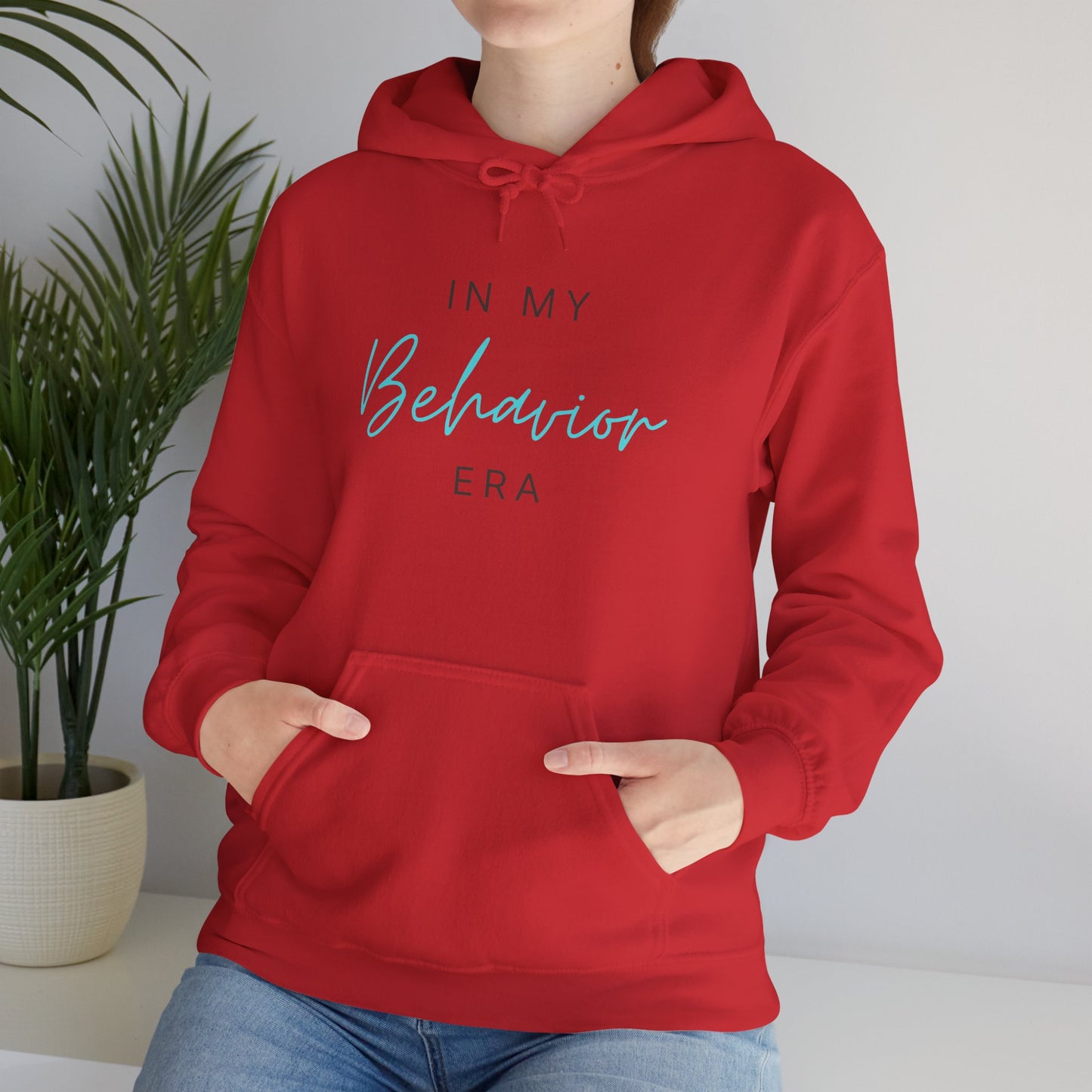 In My Behavior Era Hoodie – Trendy Script Graphic Hoodie