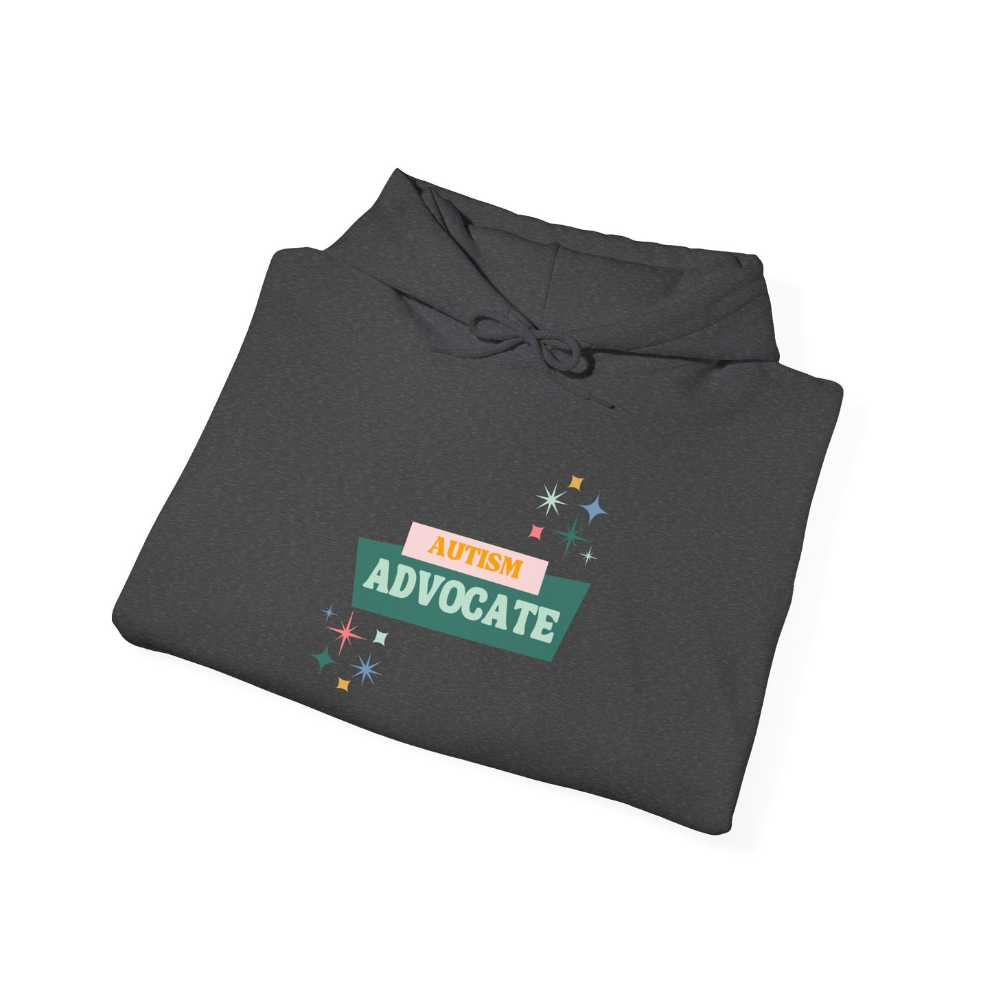 Advocate Badge Hoodie — Autism Advocate Graphic Pullover