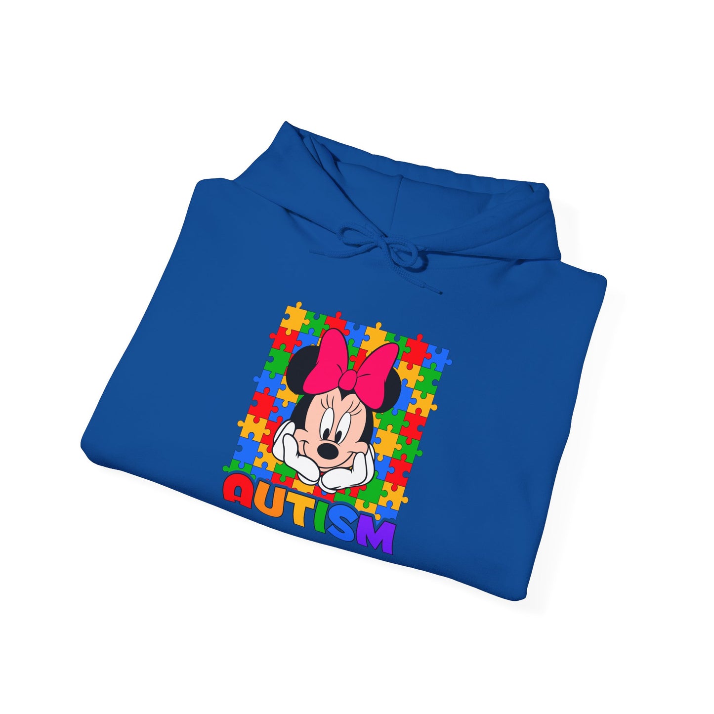 Autism Puzzle Heart Hoodie — Colorful Awareness Sweatshirt