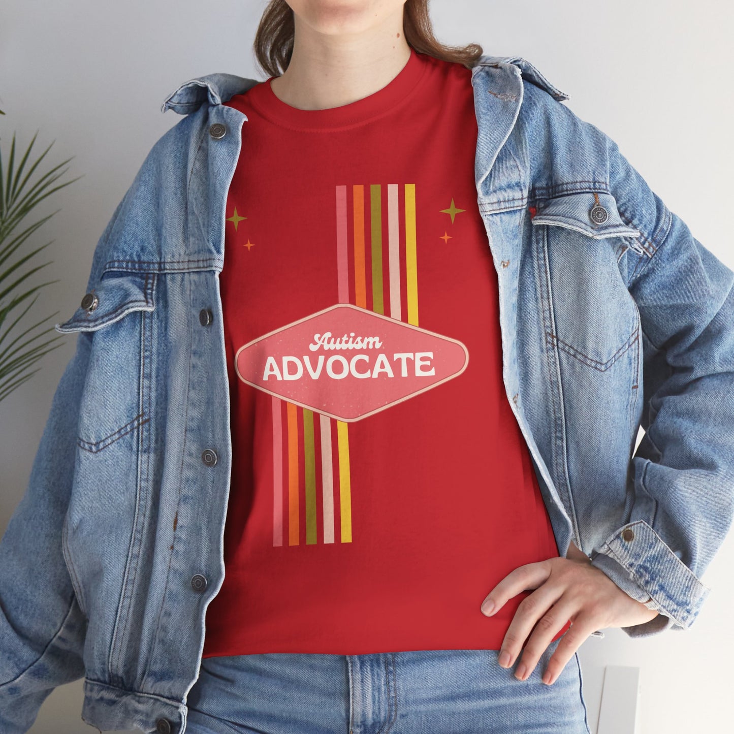 Retro Advocate Unisex Heavy Cotton Tee