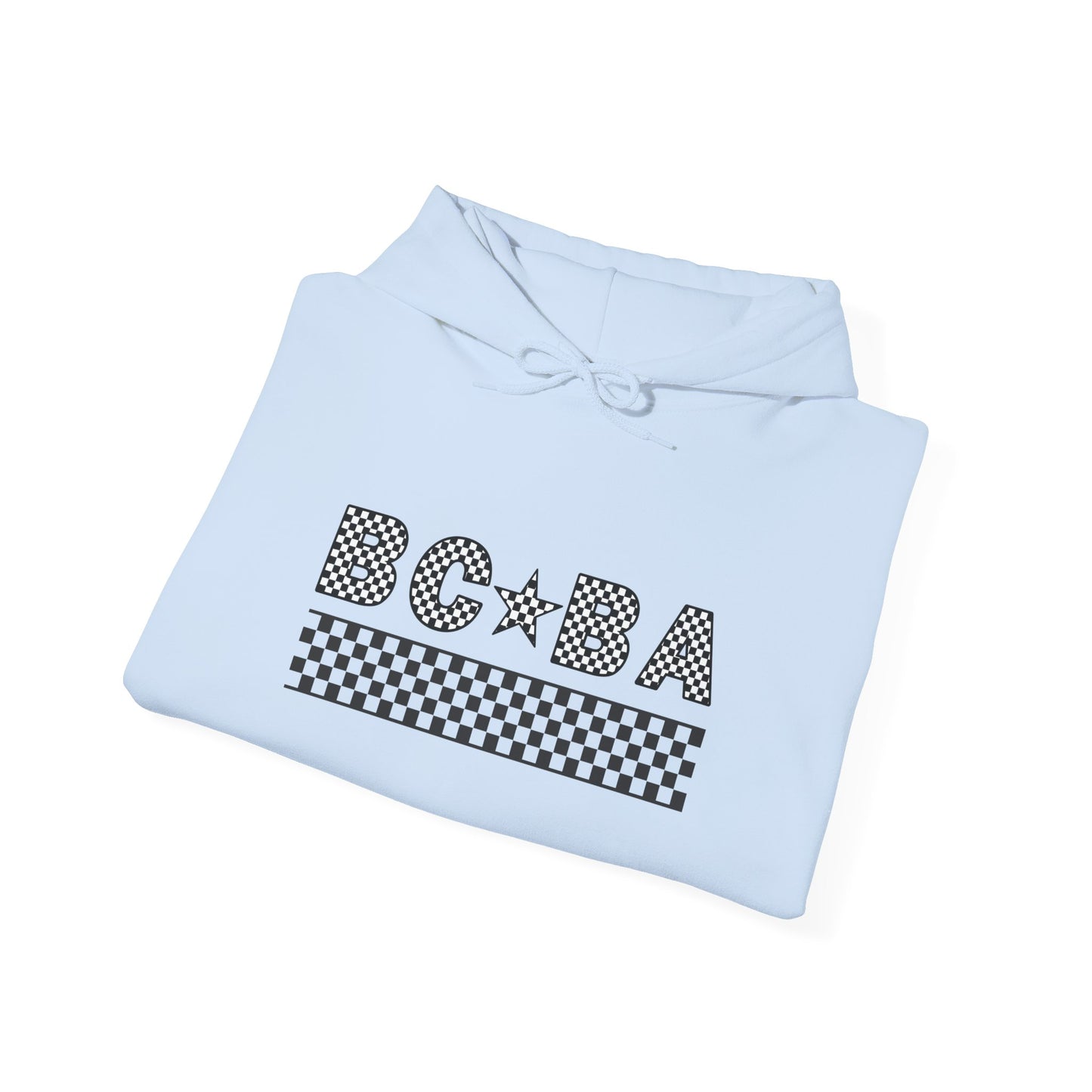 BCBA Star Checkered Hooded Sweatshirt