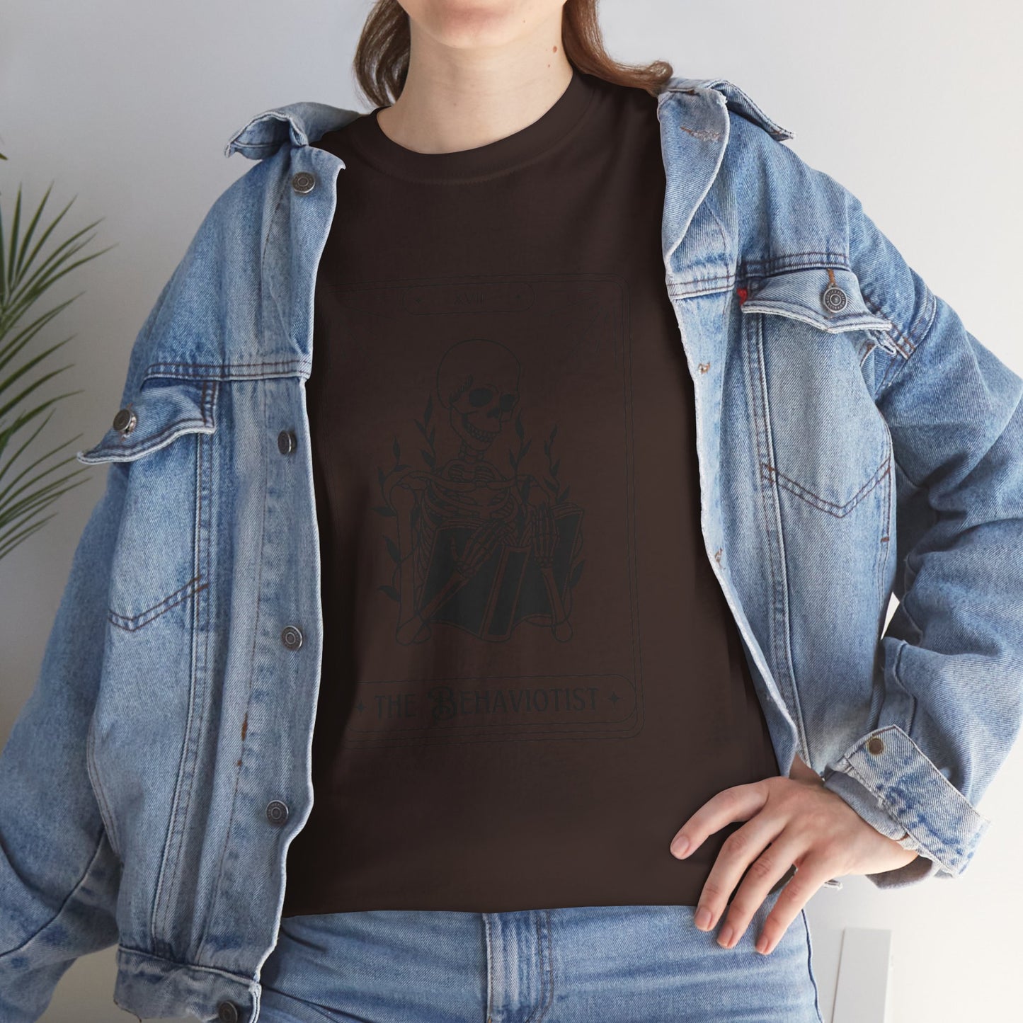 Skeleton Themed Unisex Heavy Cotton Tee - Perfect for Halloween and Casual Wear
