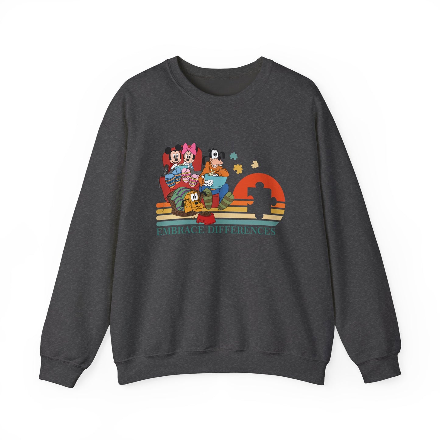 Embrace Differences Crewneck Sweatshirt
