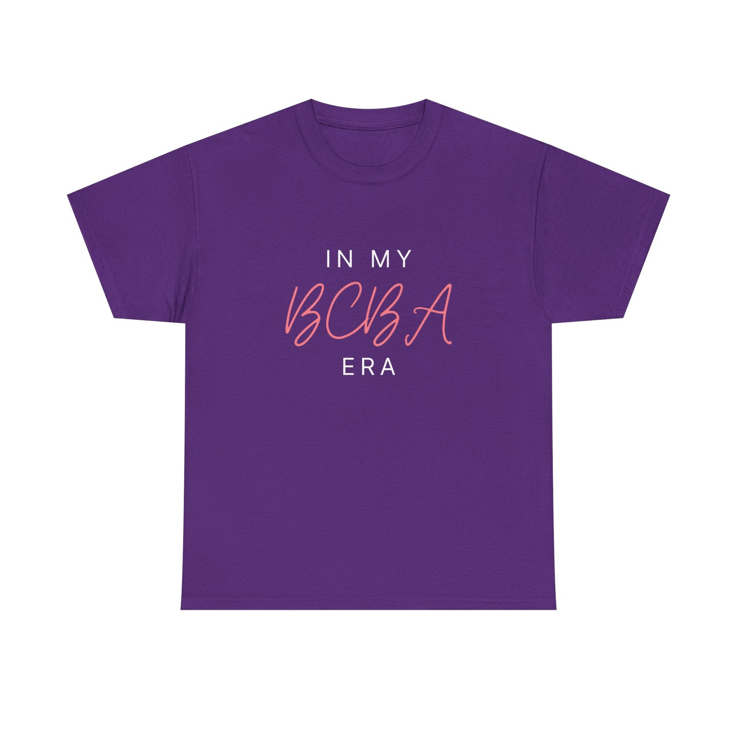 Unisex Heavy Cotton Tee - Inspirational 'In My BCBA Era' T-Shirt for Growth and Empowerment
