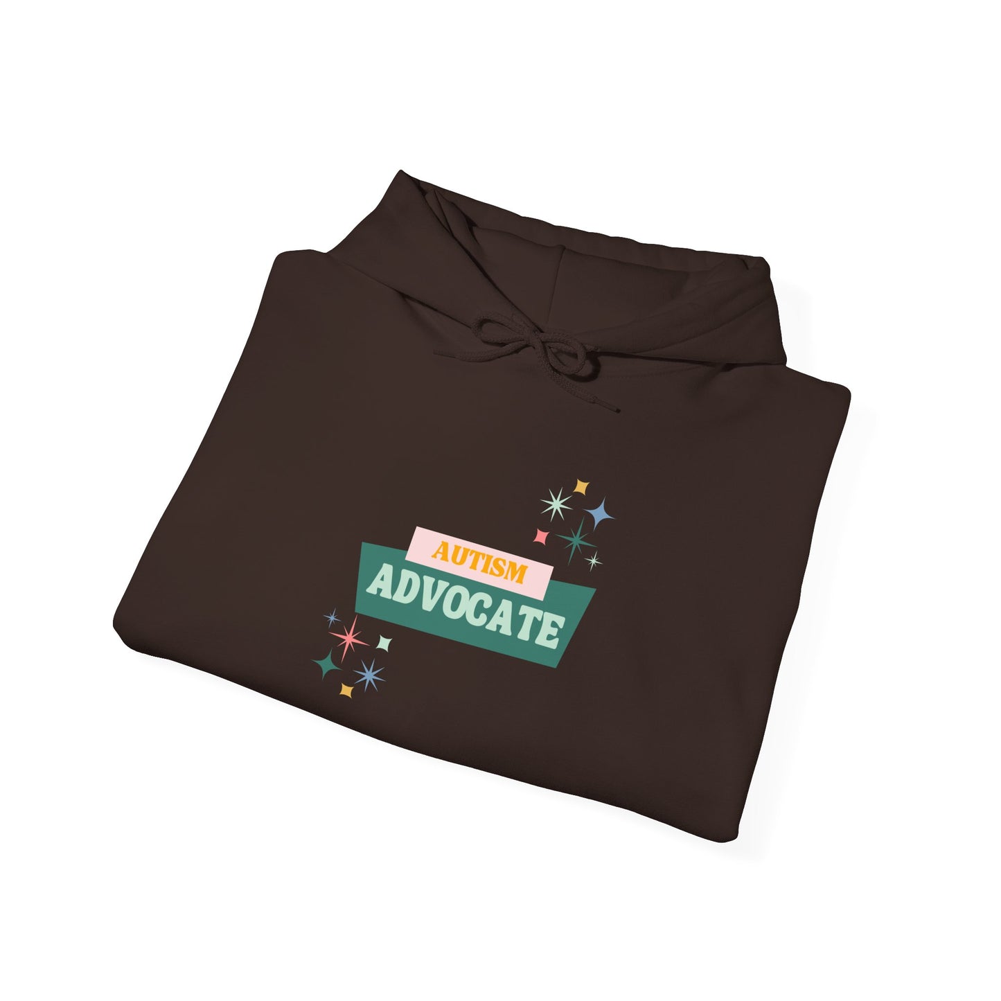 Advocate Badge Hoodie — Autism Advocate Graphic Pullover