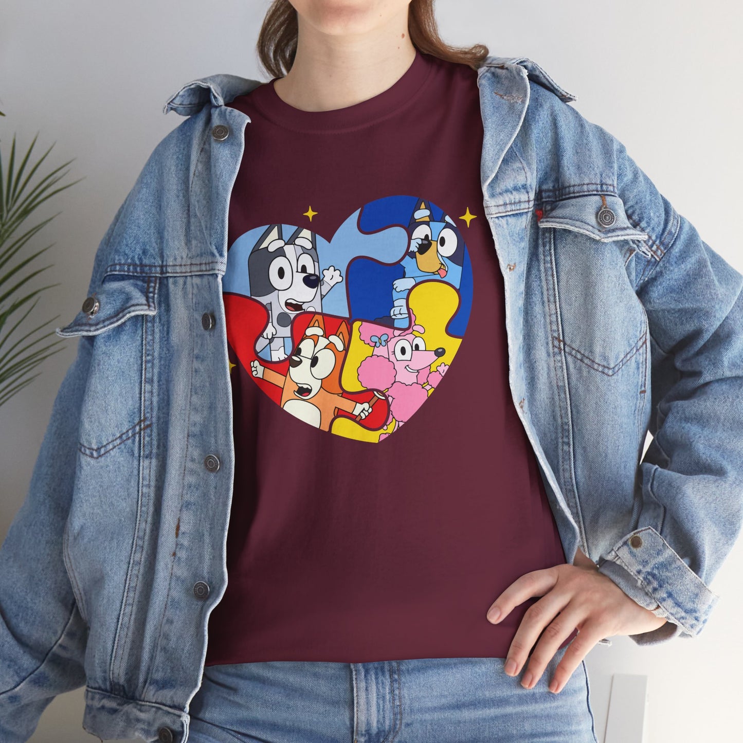 Cartoon Heart Characters T-Shirt — Cute Colorful Kids’ Graphic Tee