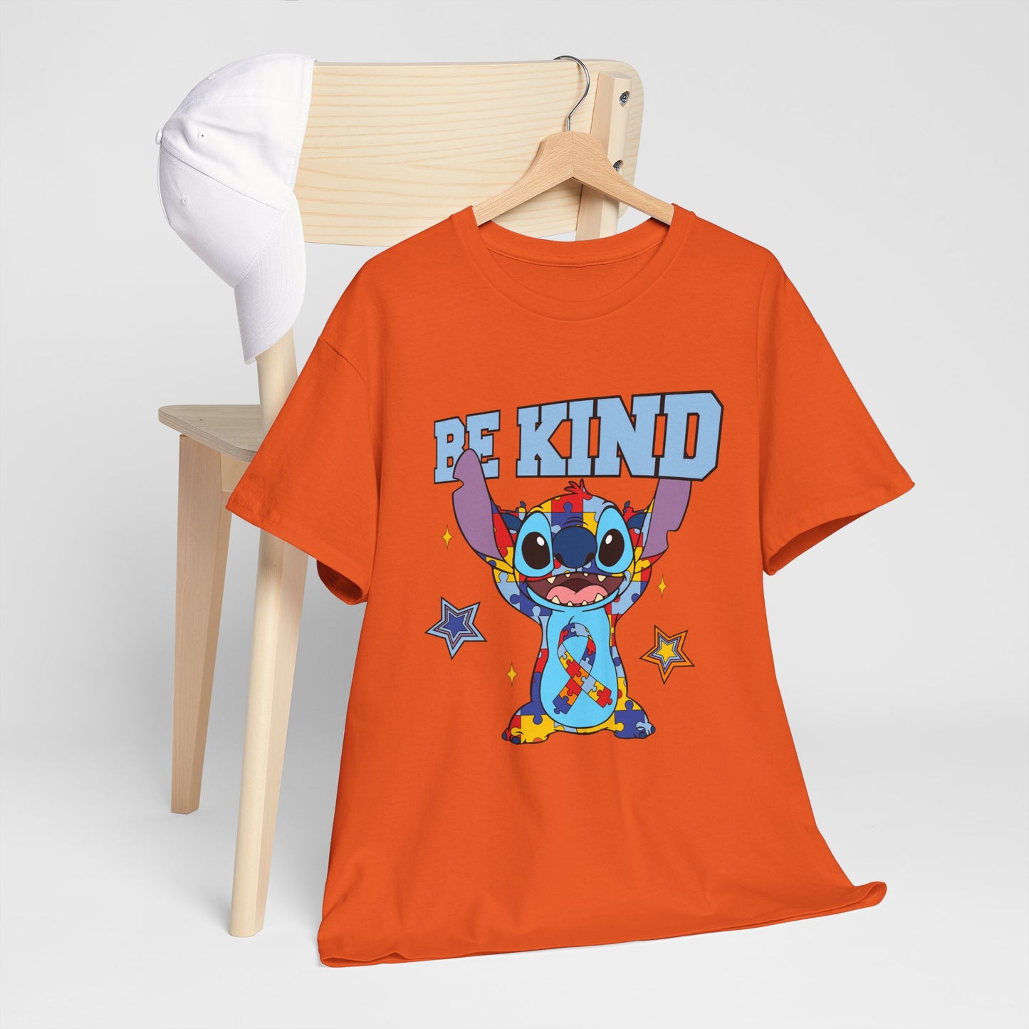 Be Kind Graphic Tee — Cute Stitch Character T‑Shirt for Kids & Fans