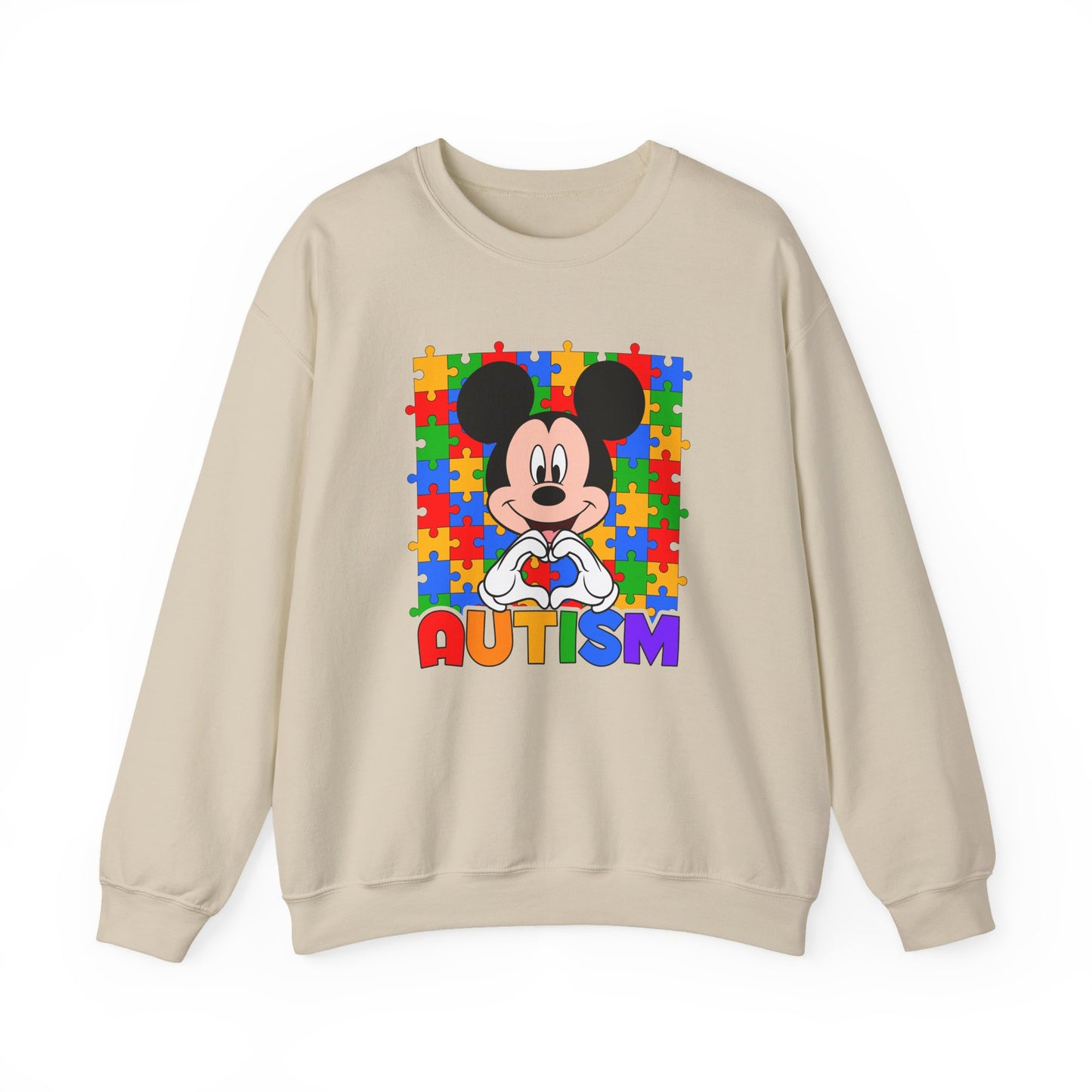 Autism Puzzle Crewneck Sweatshirt