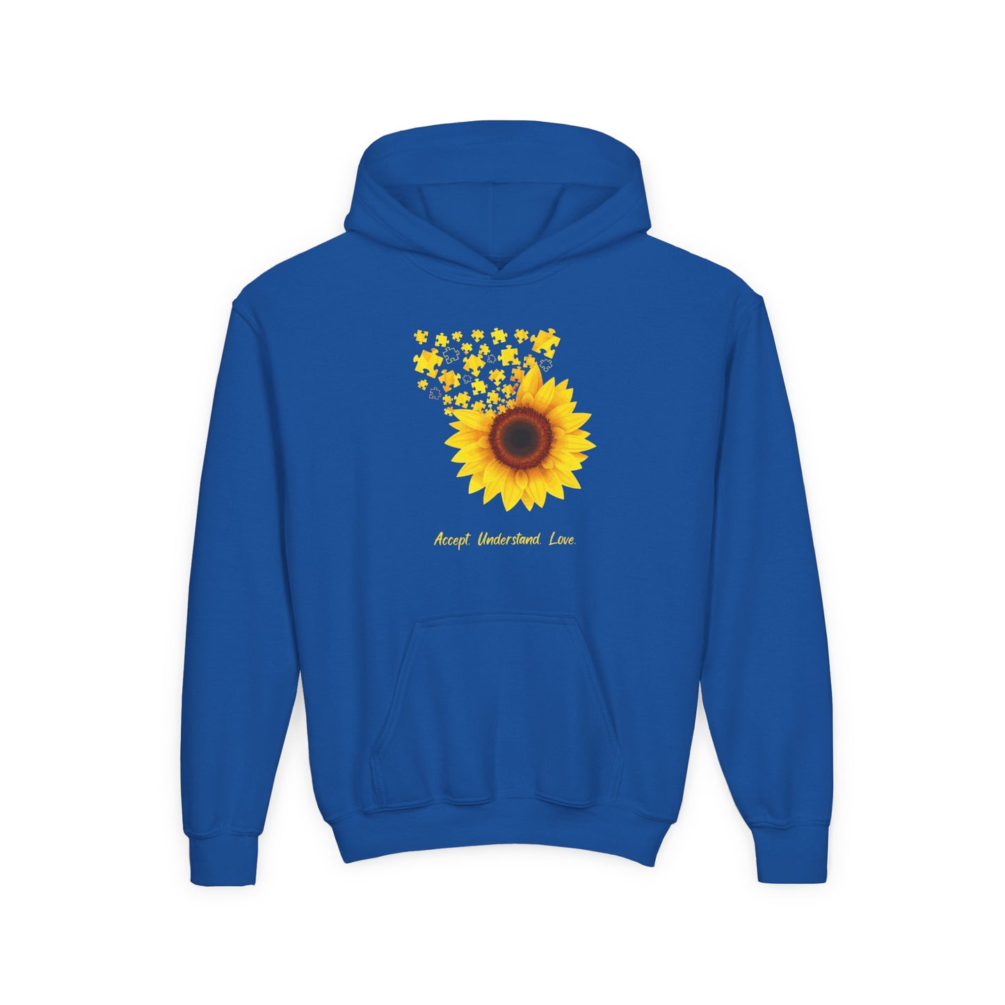Sunflower Love Youth Heavy Blend Hoodie