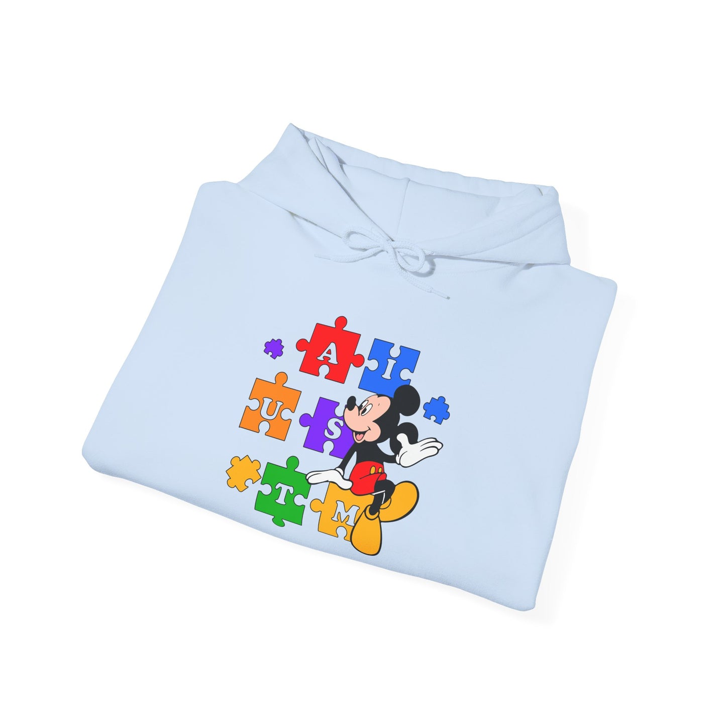 Autism Puzzle Piece Hoodie — Support & Awareness Sweatshirt