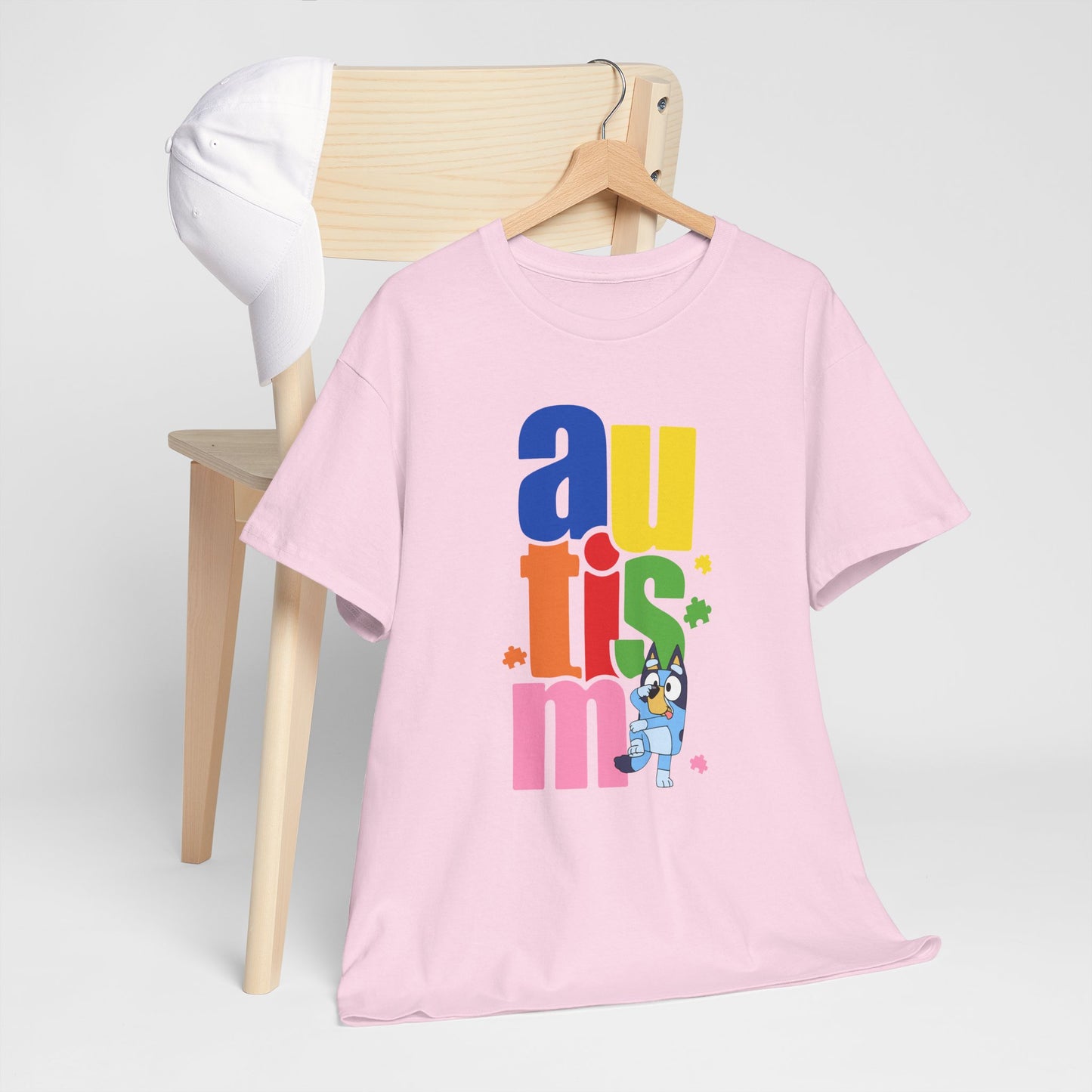 Autism Colorful Letters Kids T‑Shirt — Support & Awareness Tee