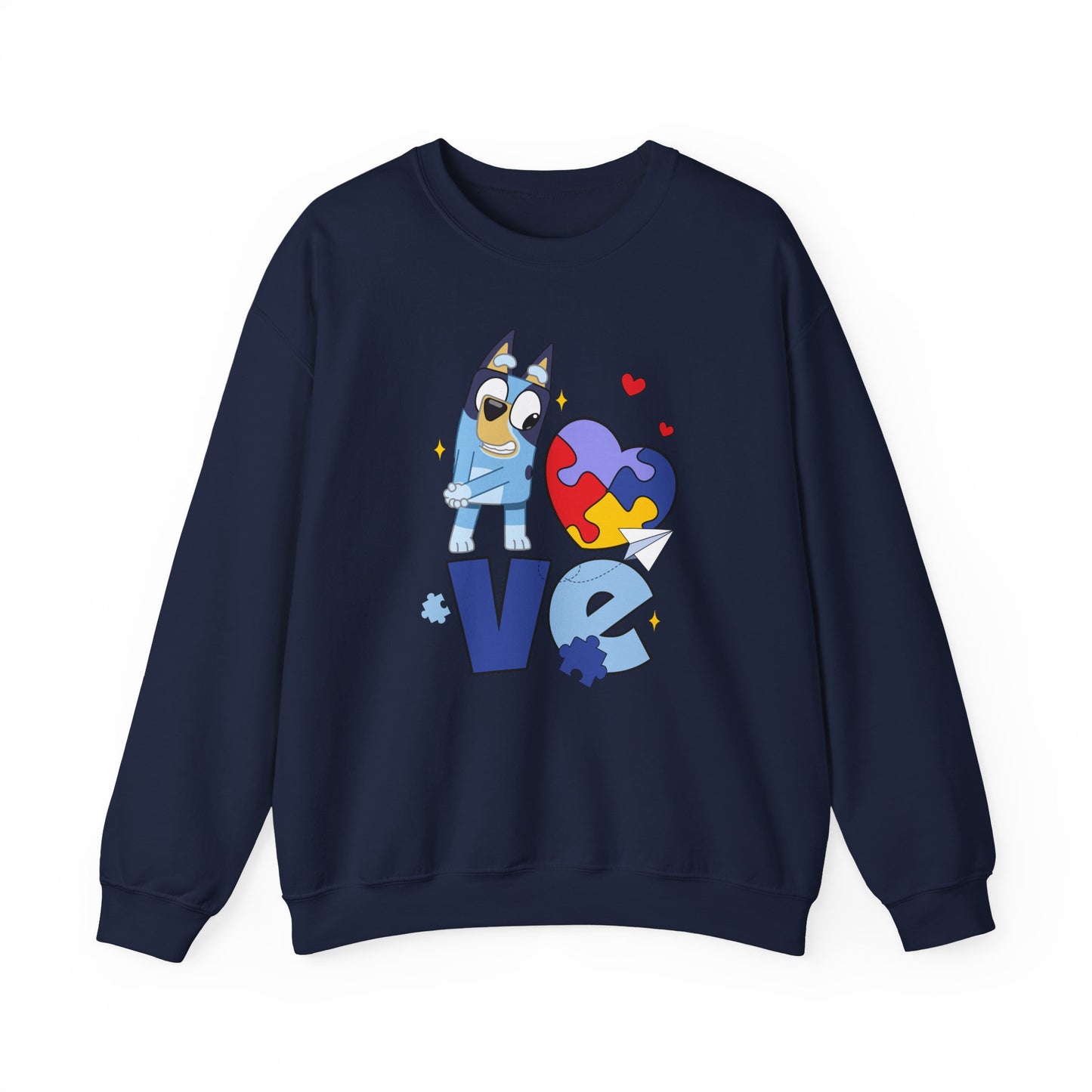Love Puzzle Crewneck Sweatshirt