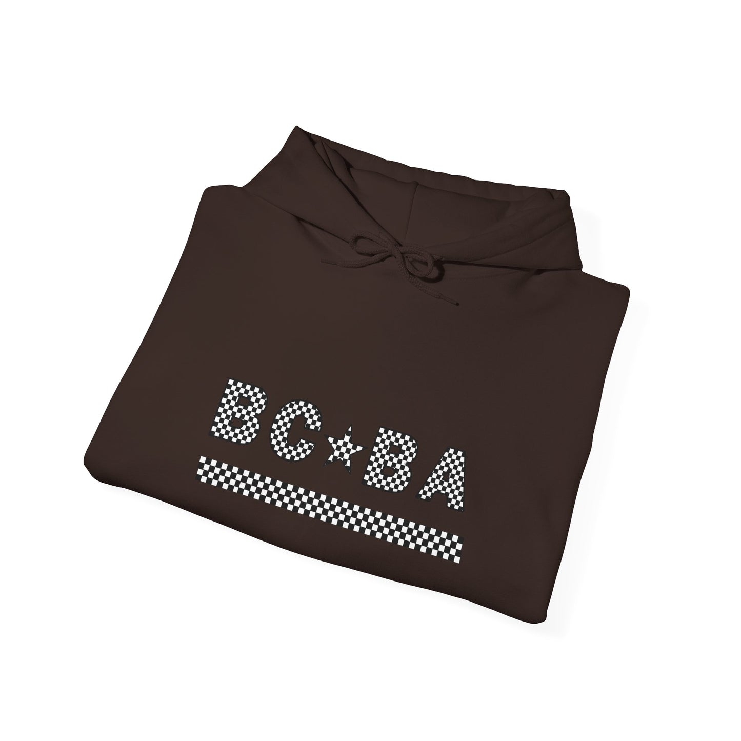 BCBA Star Checkered Hooded Sweatshirt