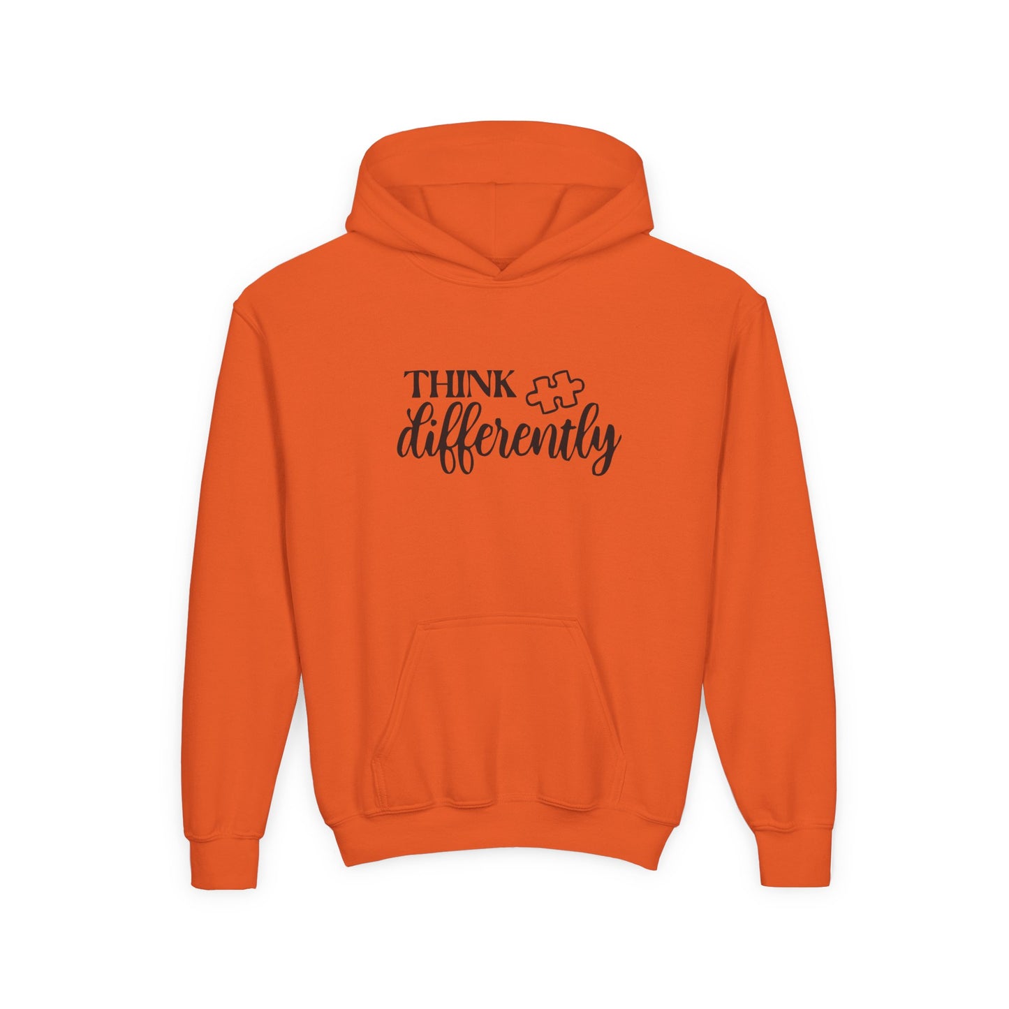 Inspirational Youth Hoodie - 'Think Differently'