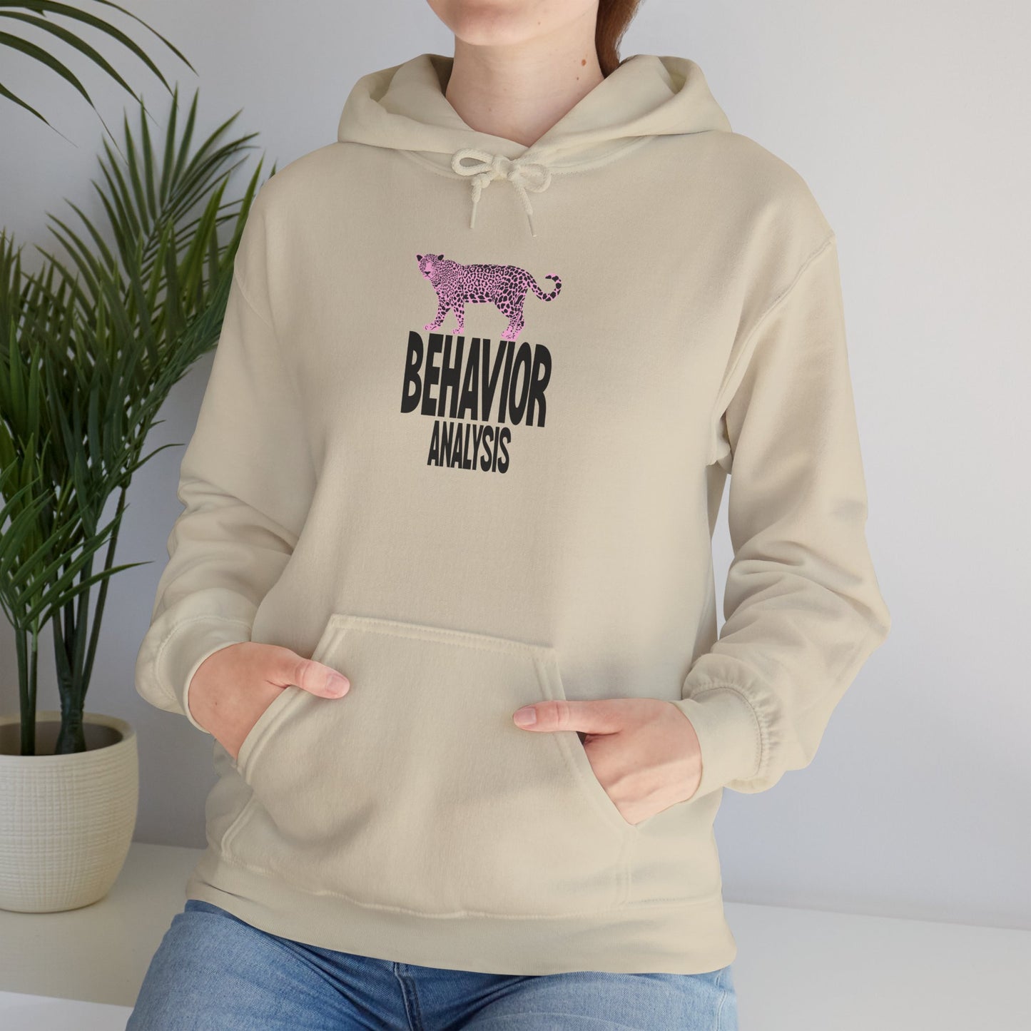 Behavior Analyst Hoodie — Cat Design "Behavior Analysis" Pullover