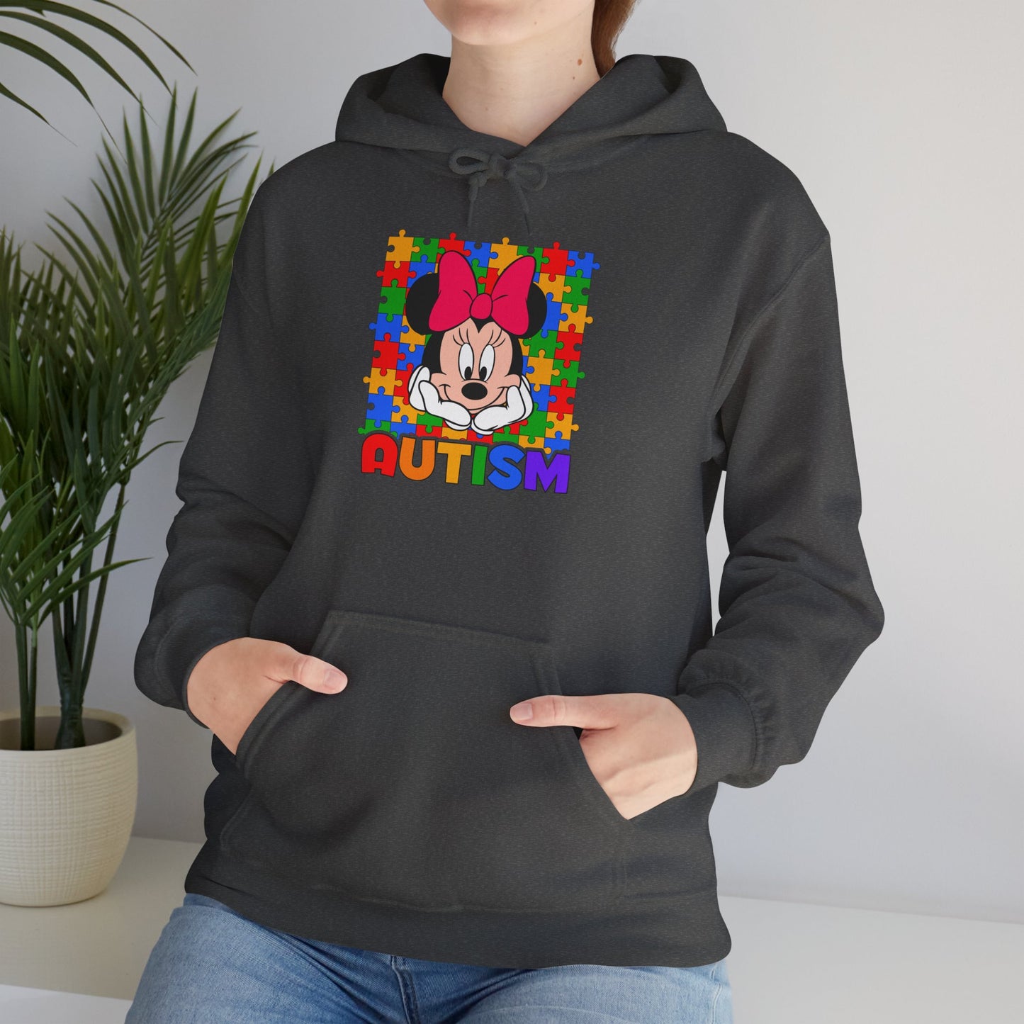 Autism Puzzle Heart Hoodie — Colorful Awareness Sweatshirt