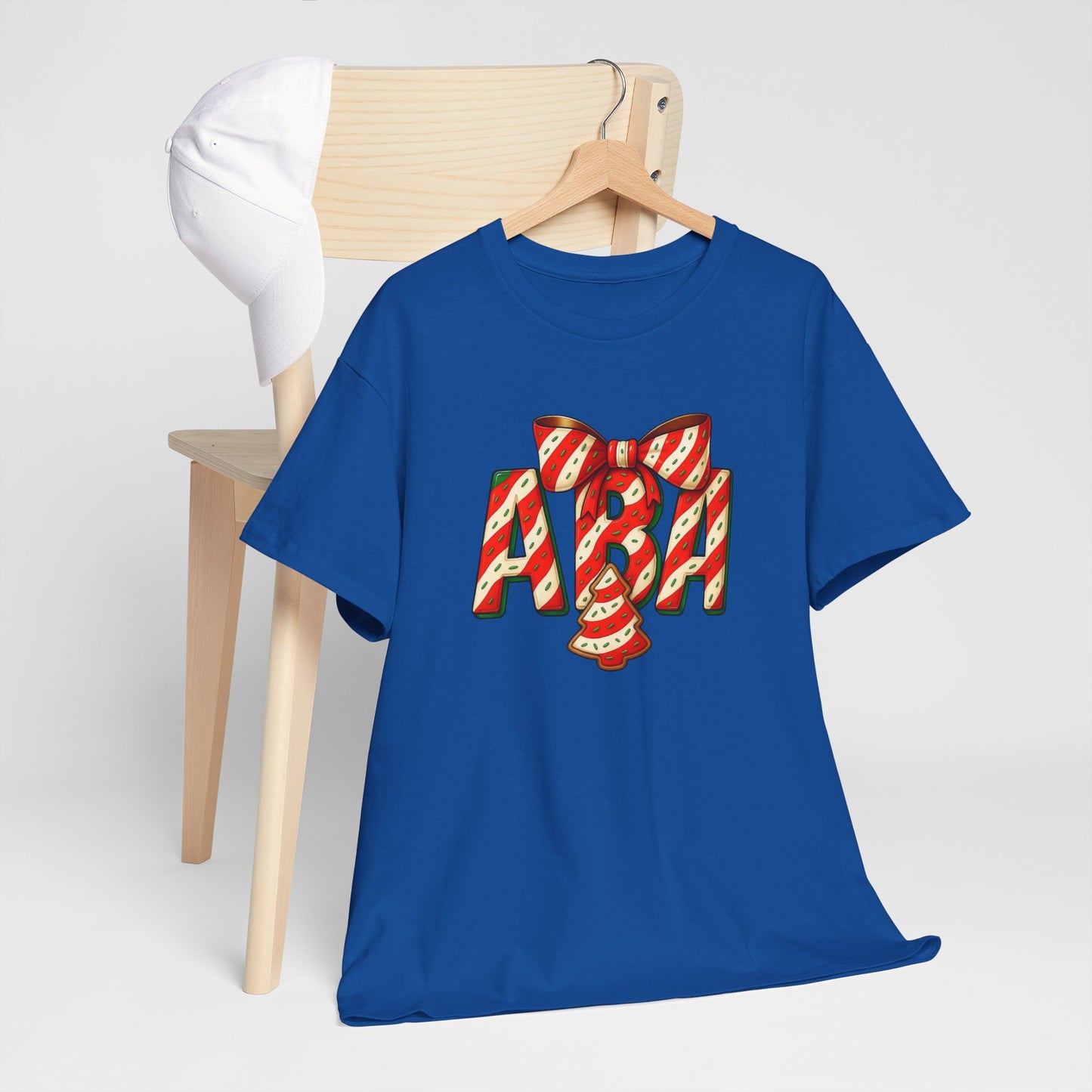 ABA Lil Debbie Christmas Tree Cake Tee — ABA Holiday Dessert Graphic T-Shirt