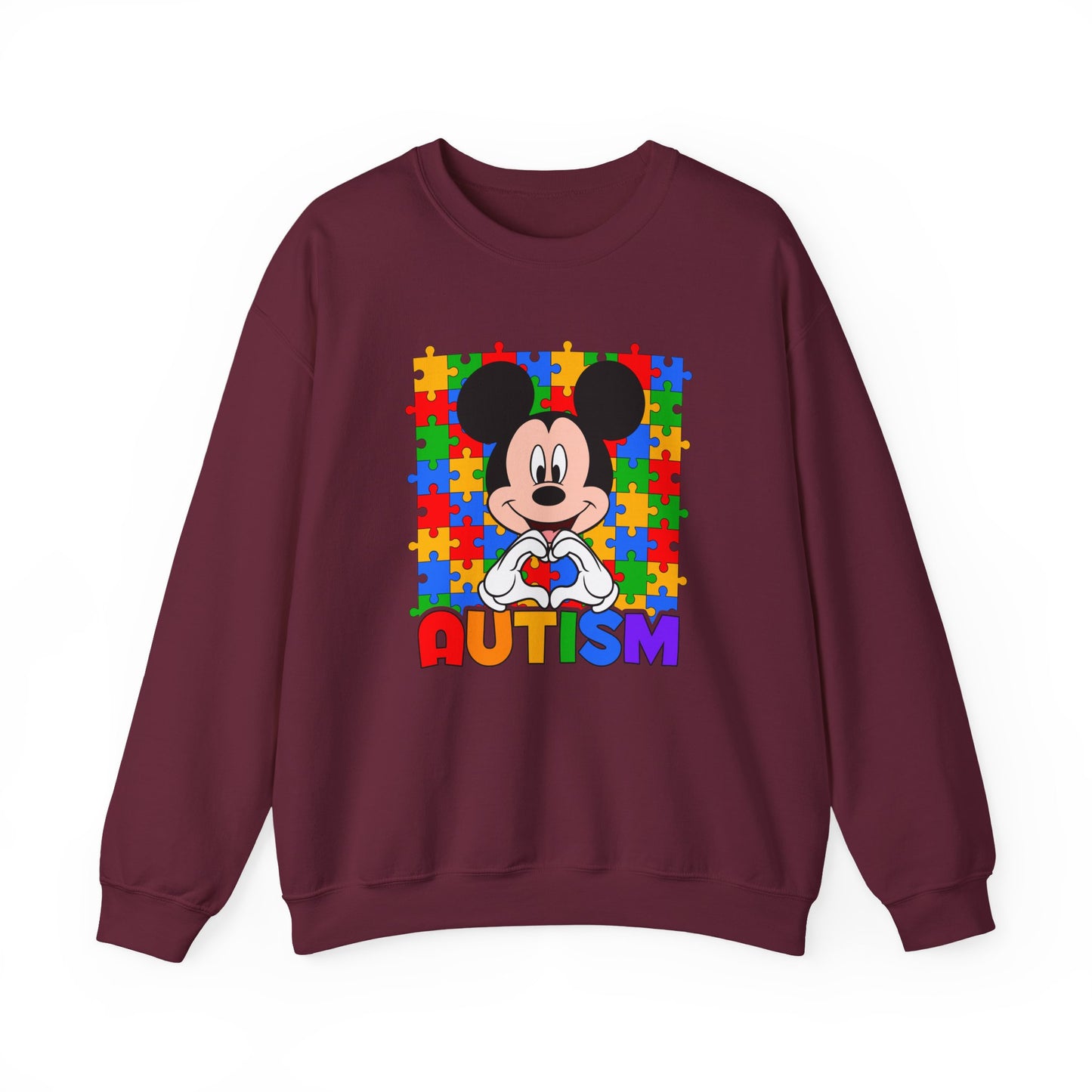 Autism Puzzle Crewneck Sweatshirt