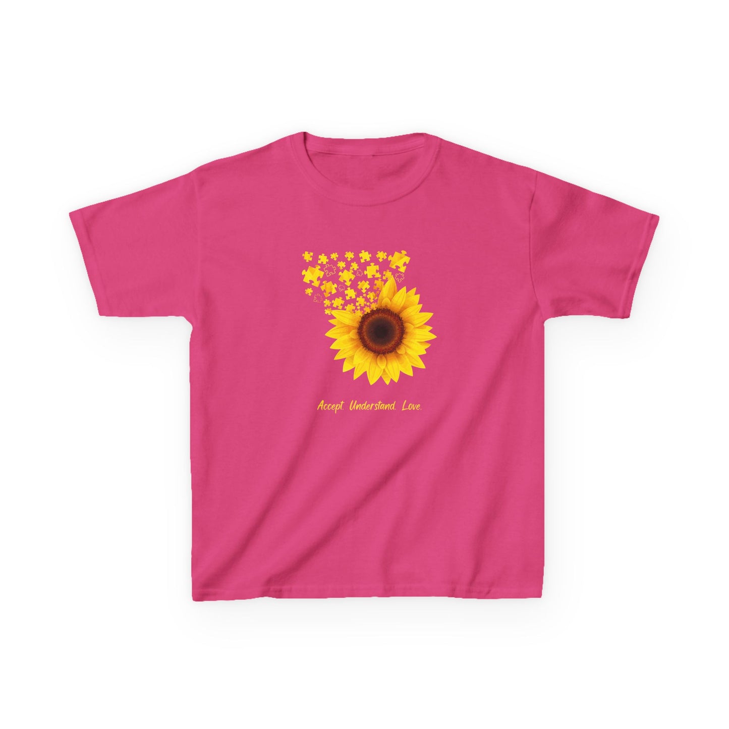 Sunflower Kids Tee - Bright & Cheerful Cotton T-Shirt