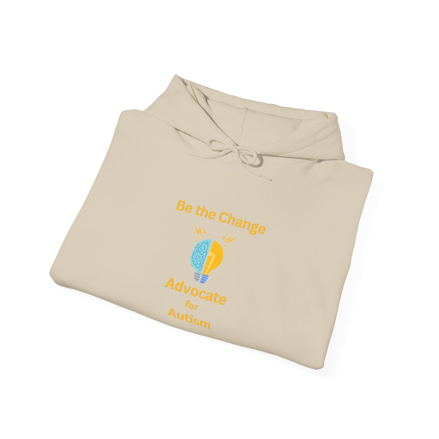 Autism Advocate Hoodie — "Be the Change" Support Awareness Sweatshirt