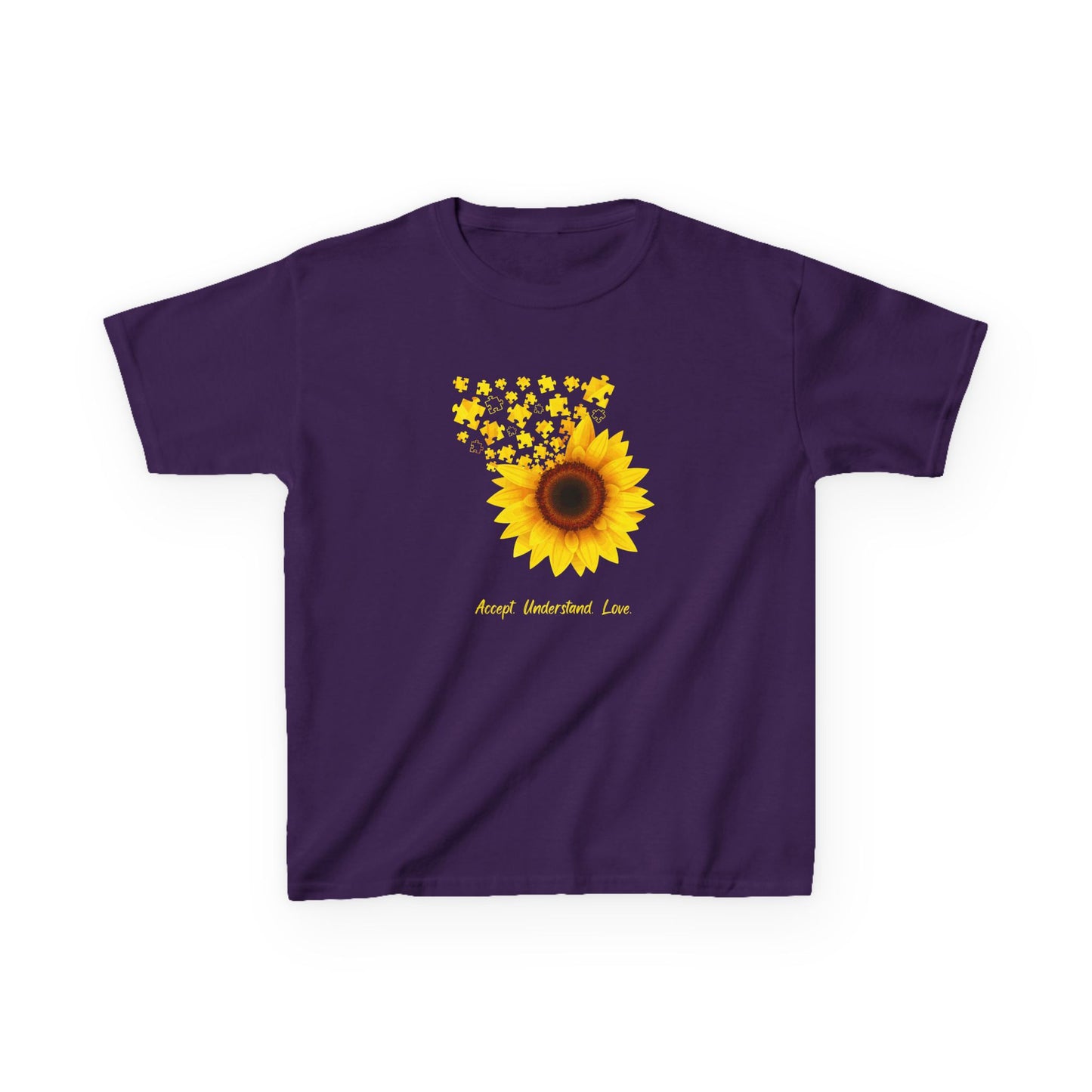 Sunflower Kids Tee - Bright & Cheerful Cotton T-Shirt