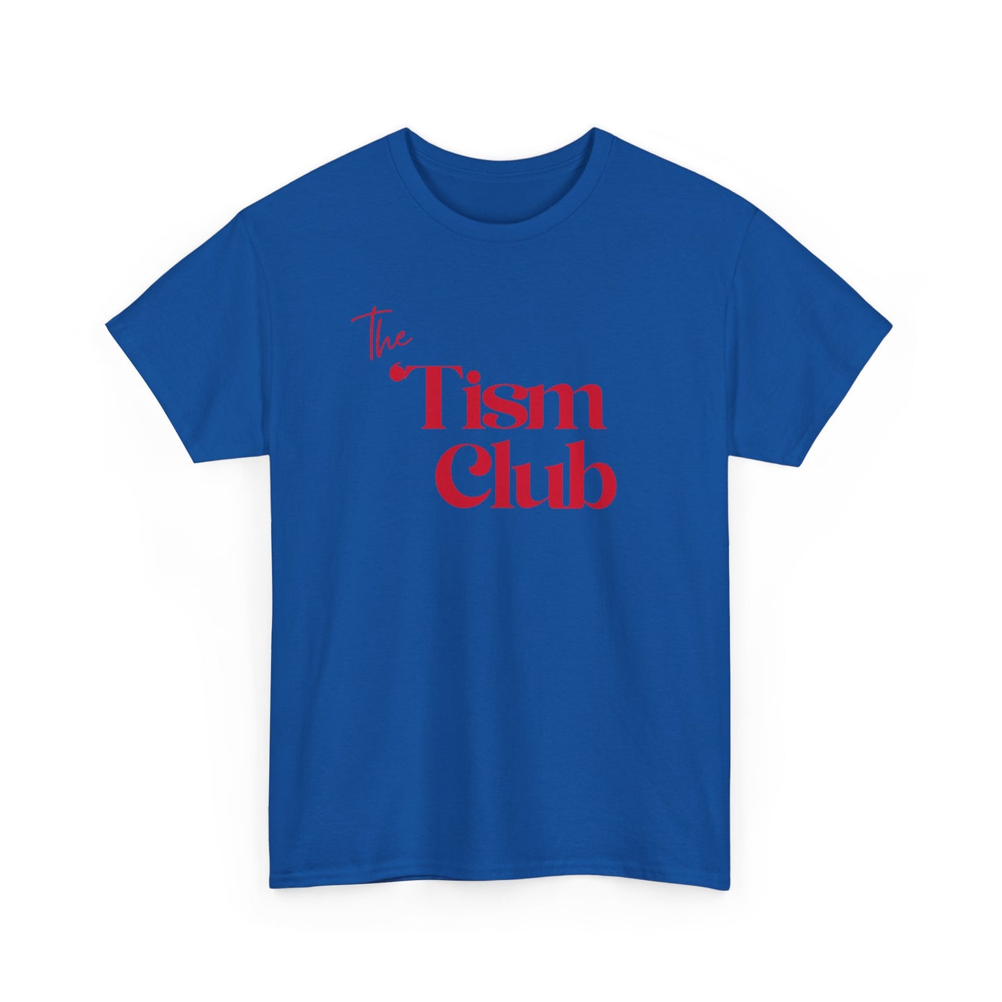 T-Shirt — "The Tism Club" Retro Script Tee