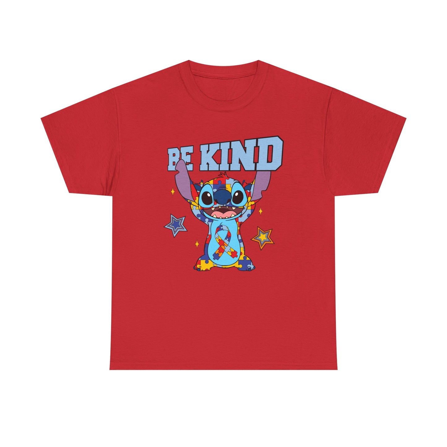 Be Kind Graphic Tee — Cute Stitch Character T‑Shirt for Kids & Fans