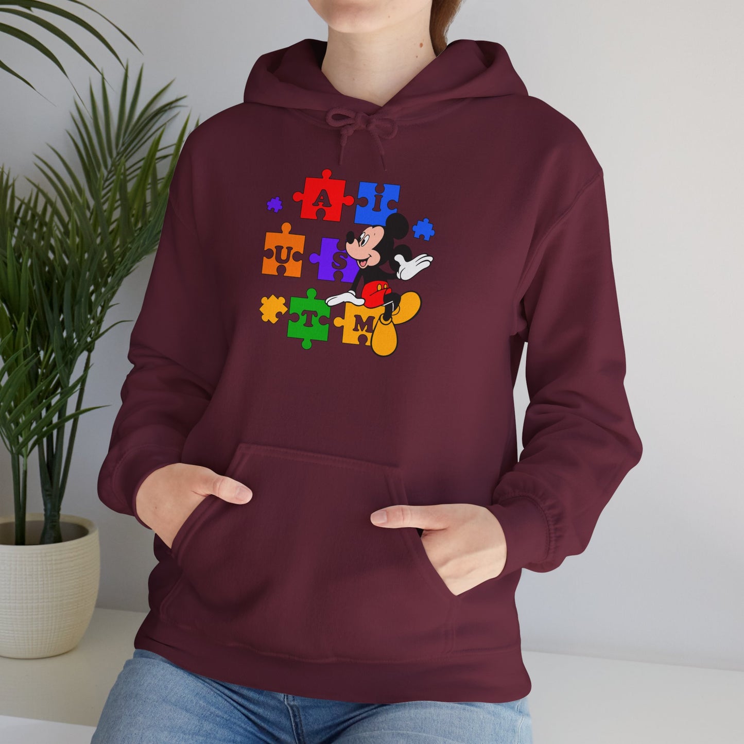 Autism Puzzle Piece Hoodie — Support & Awareness Sweatshirt