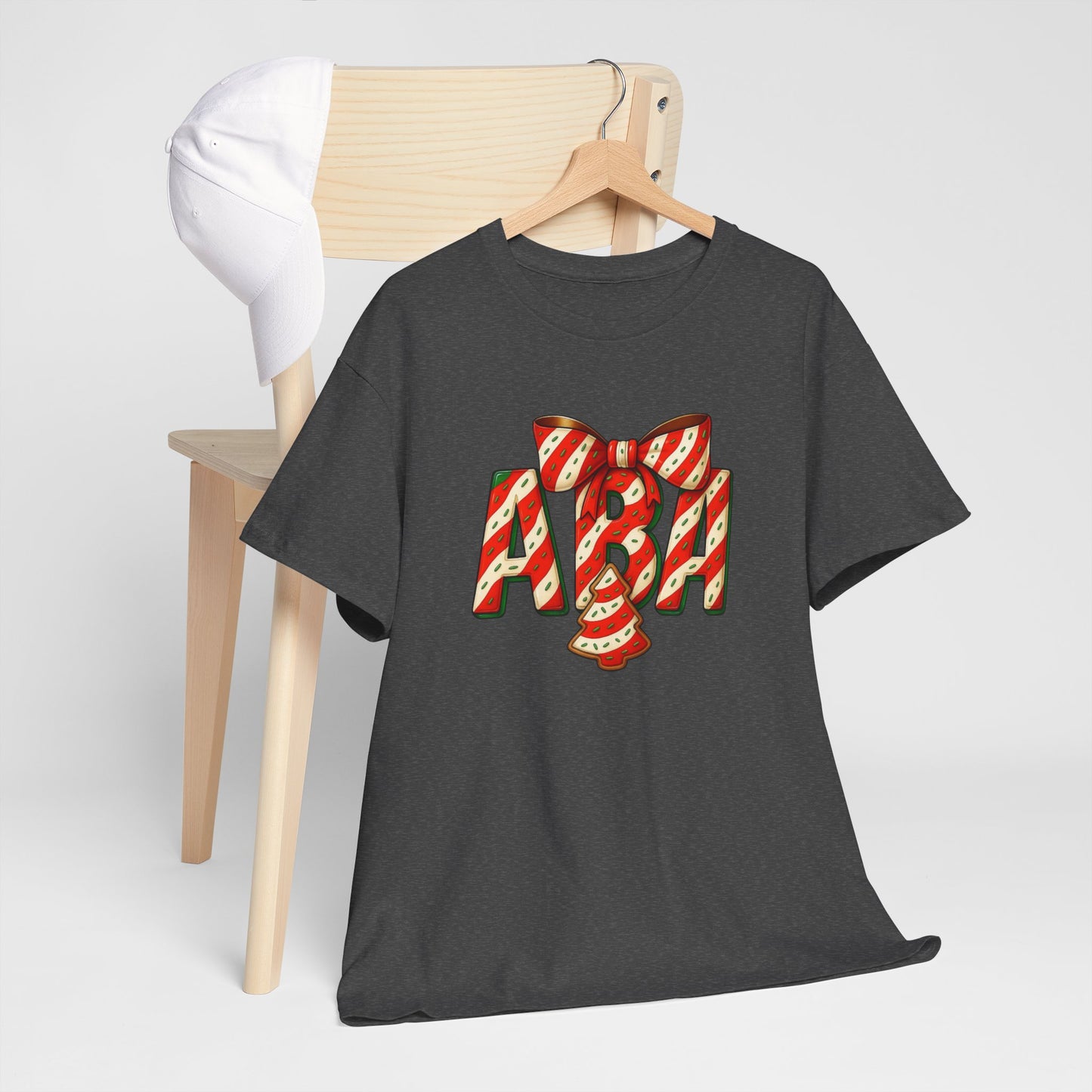 ABA Lil Debbie Christmas Tree Cake Tee — ABA Holiday Dessert Graphic T-Shirt