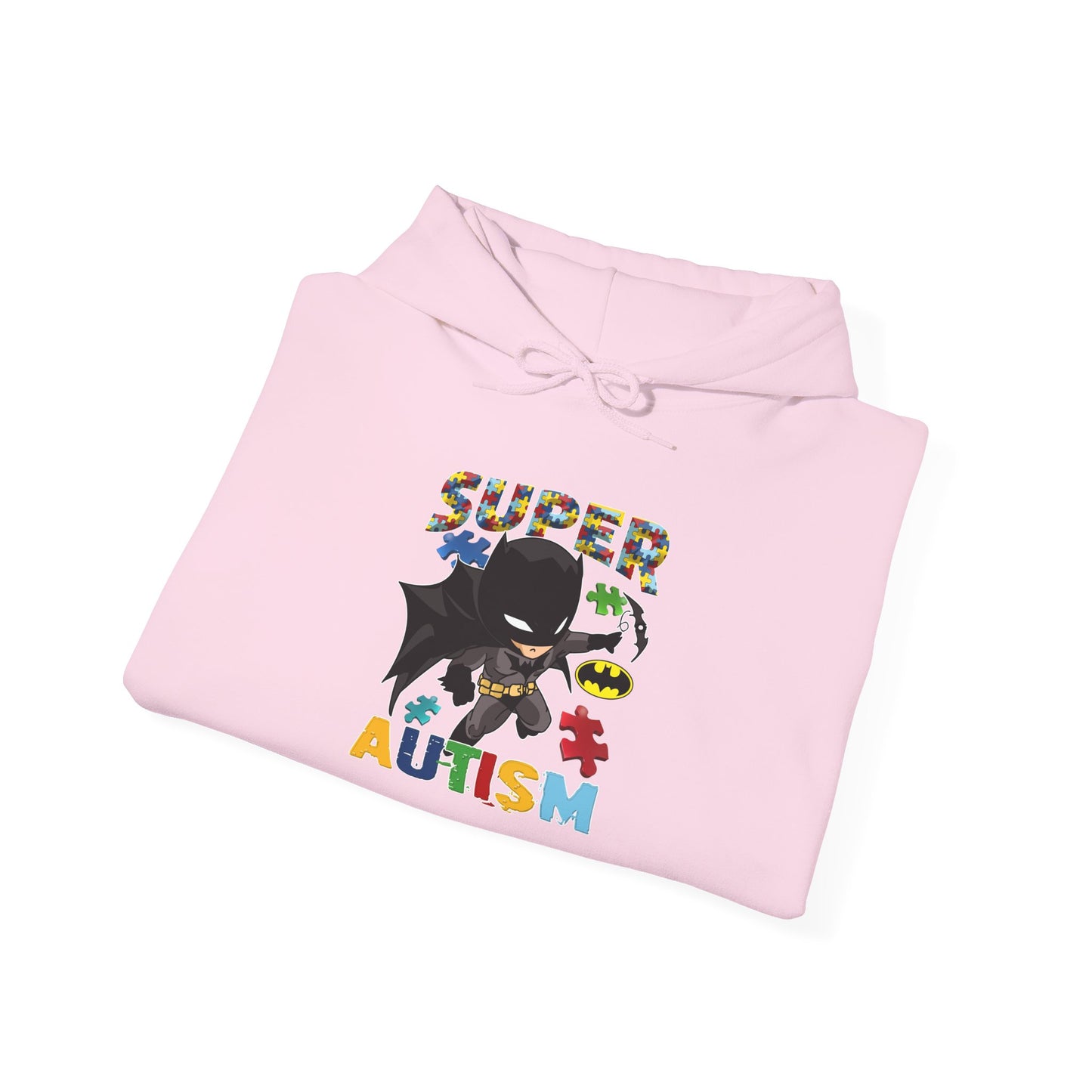 Super Autism Hoodie — Superhero Puzzle Piece Autism Awareness Sweatshirt