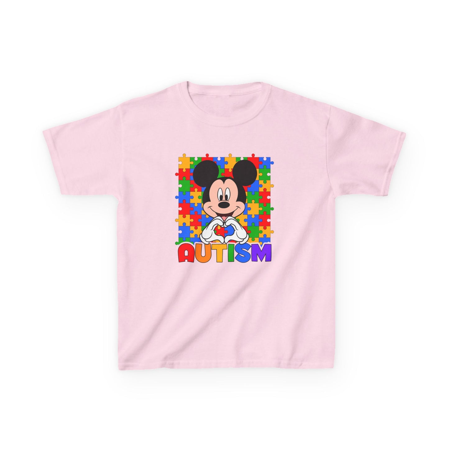Kids Autism Puzzle Heart T-Shirt